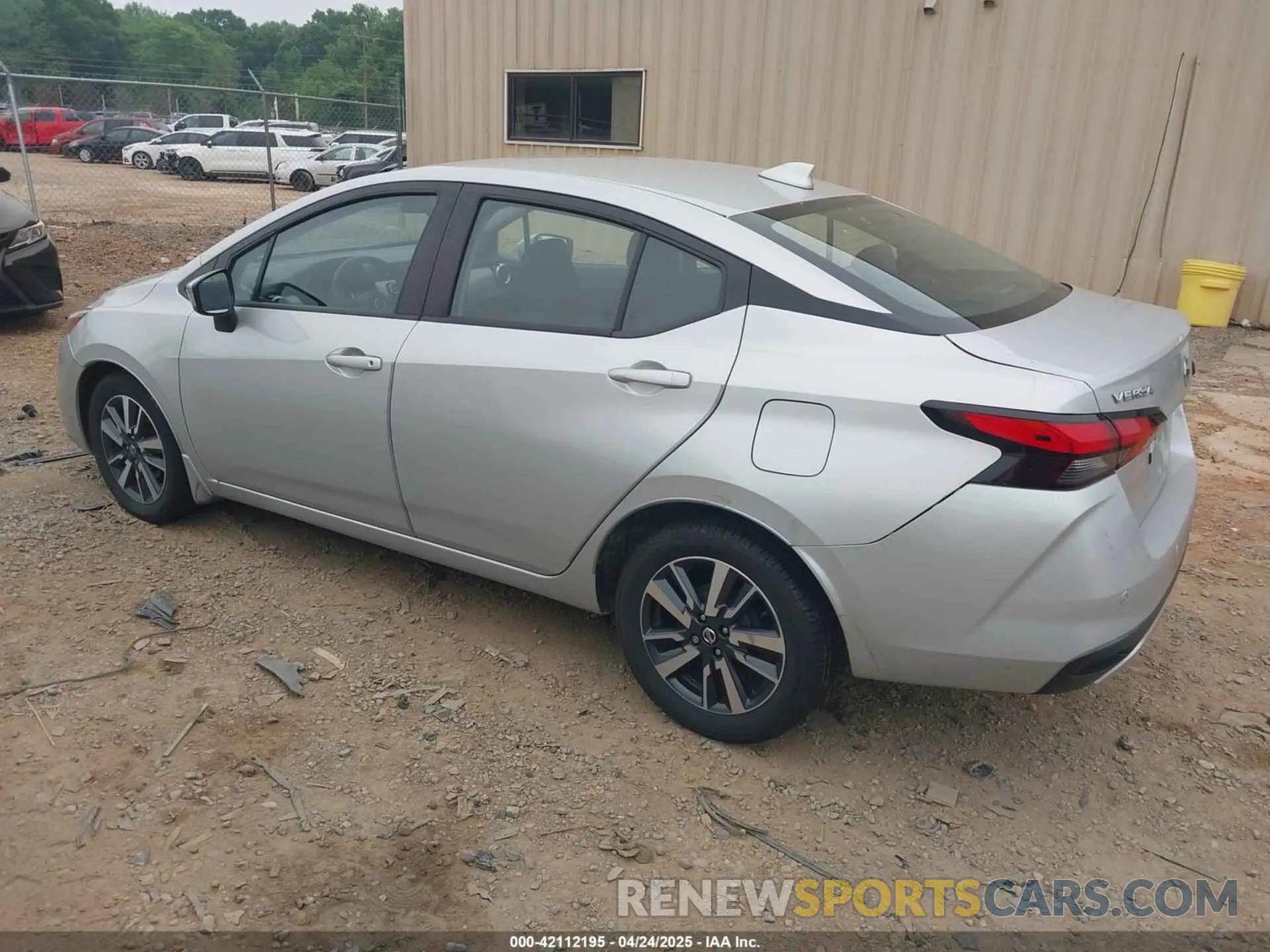 3 fotografías del automóvil dañado 3N1CN8EV5ML905900 NISSAN VERSA 2021