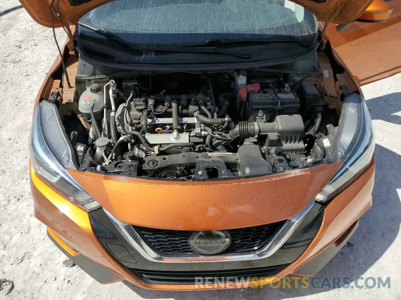 11 fotografías del automóvil dañado 3N1CN8EV6ML805515 NISSAN VERSA 2021