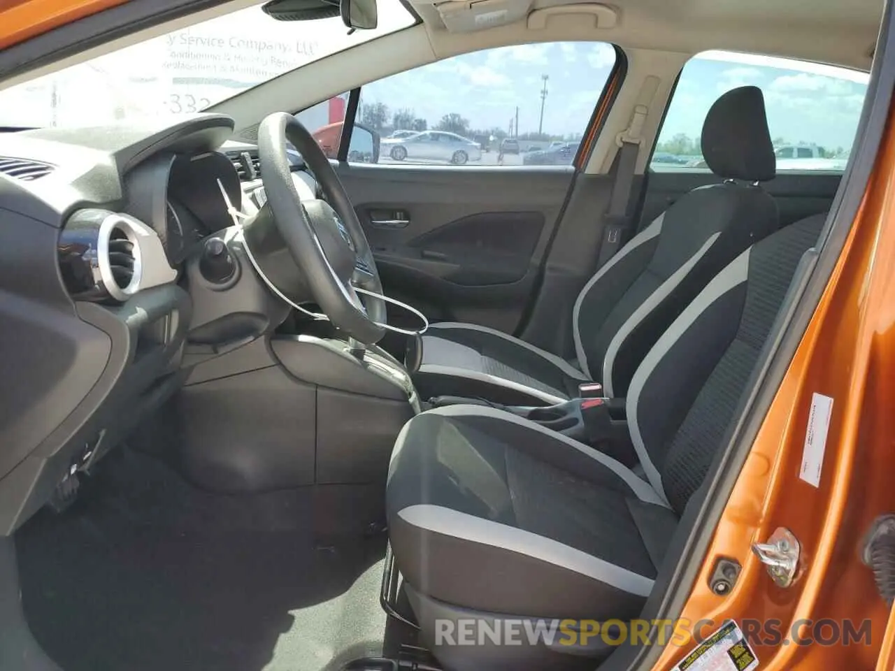 7 fotografías del automóvil dañado 3N1CN8EV6ML805515 NISSAN VERSA 2021