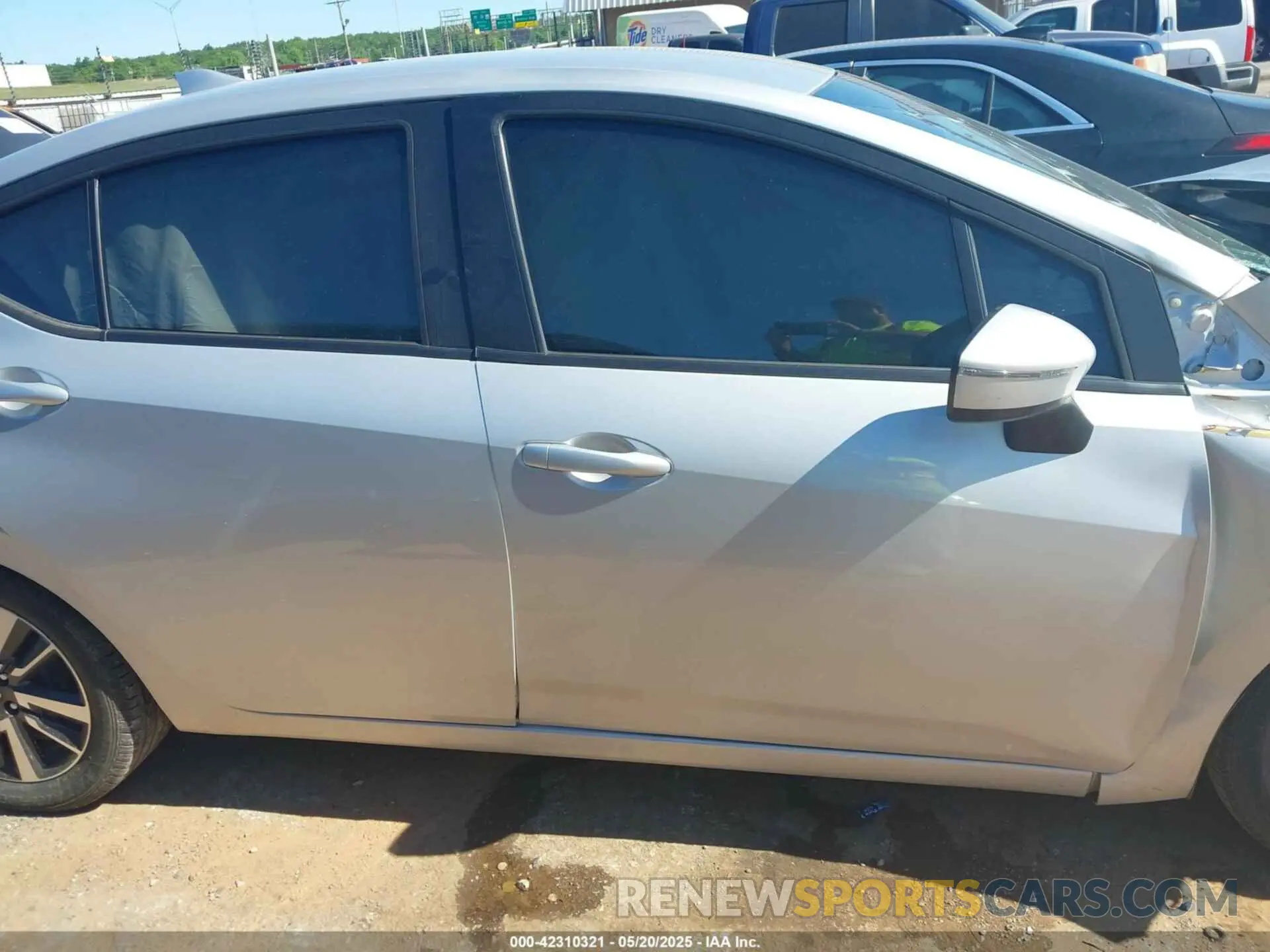 13 fotografías del automóvil dañado 3N1CN8EV6ML839891 NISSAN VERSA 2021