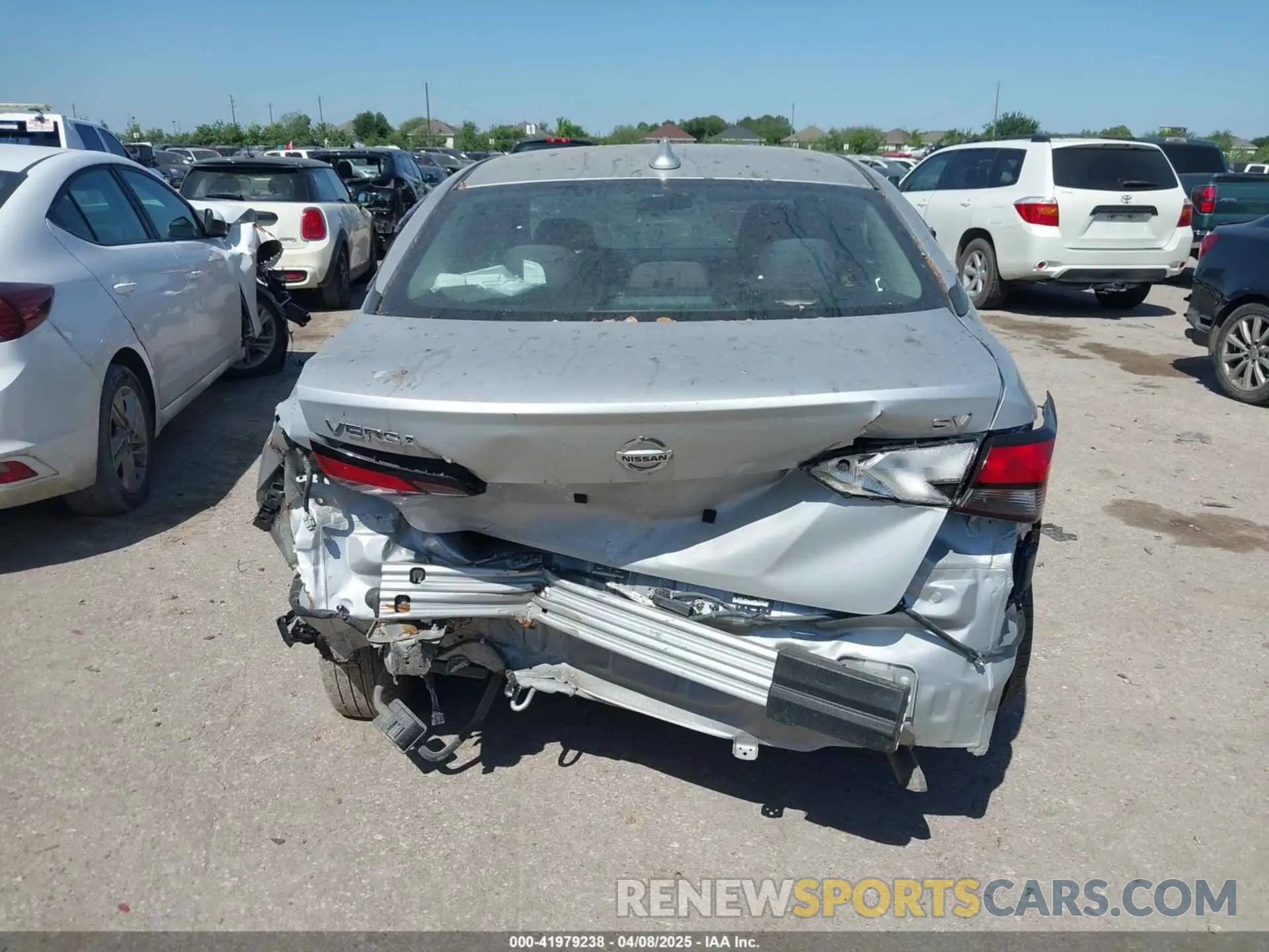 6 fotografías del automóvil dañado 3N1CN8EV6ML841608 NISSAN VERSA 2021