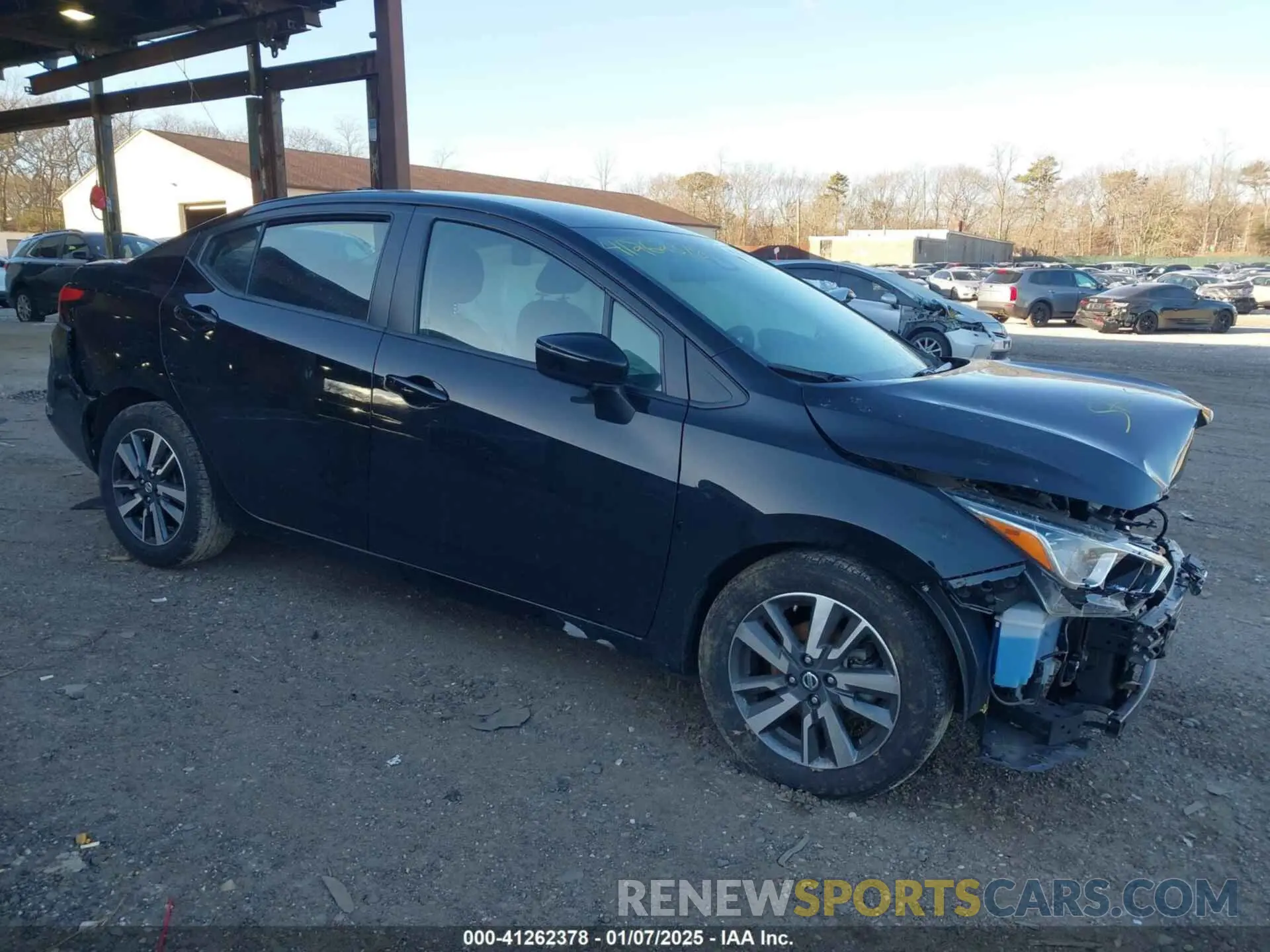 1 fotografías del automóvil dañado 3N1CN8EV6ML846856 NISSAN VERSA 2021