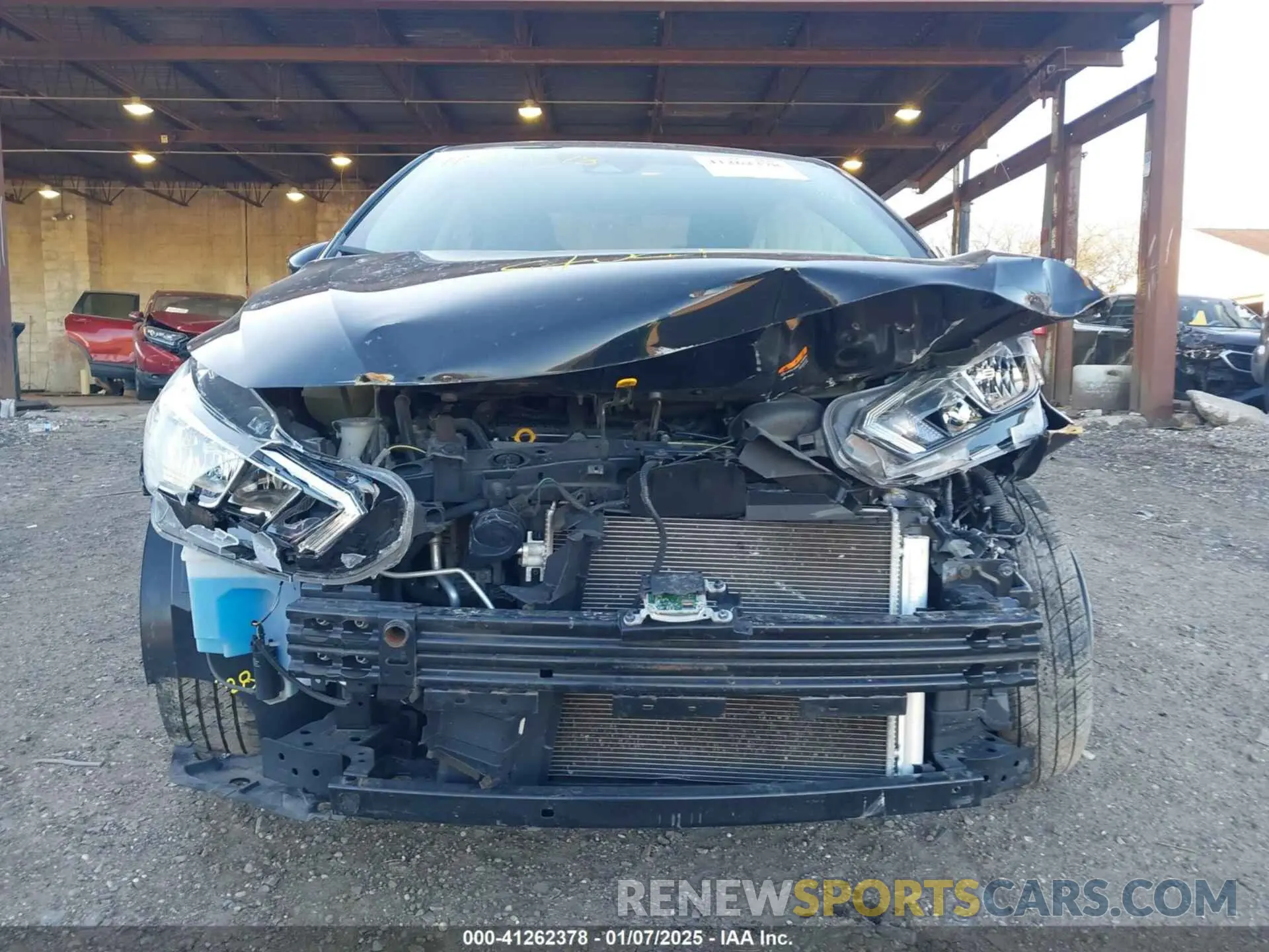 12 fotografías del automóvil dañado 3N1CN8EV6ML846856 NISSAN VERSA 2021