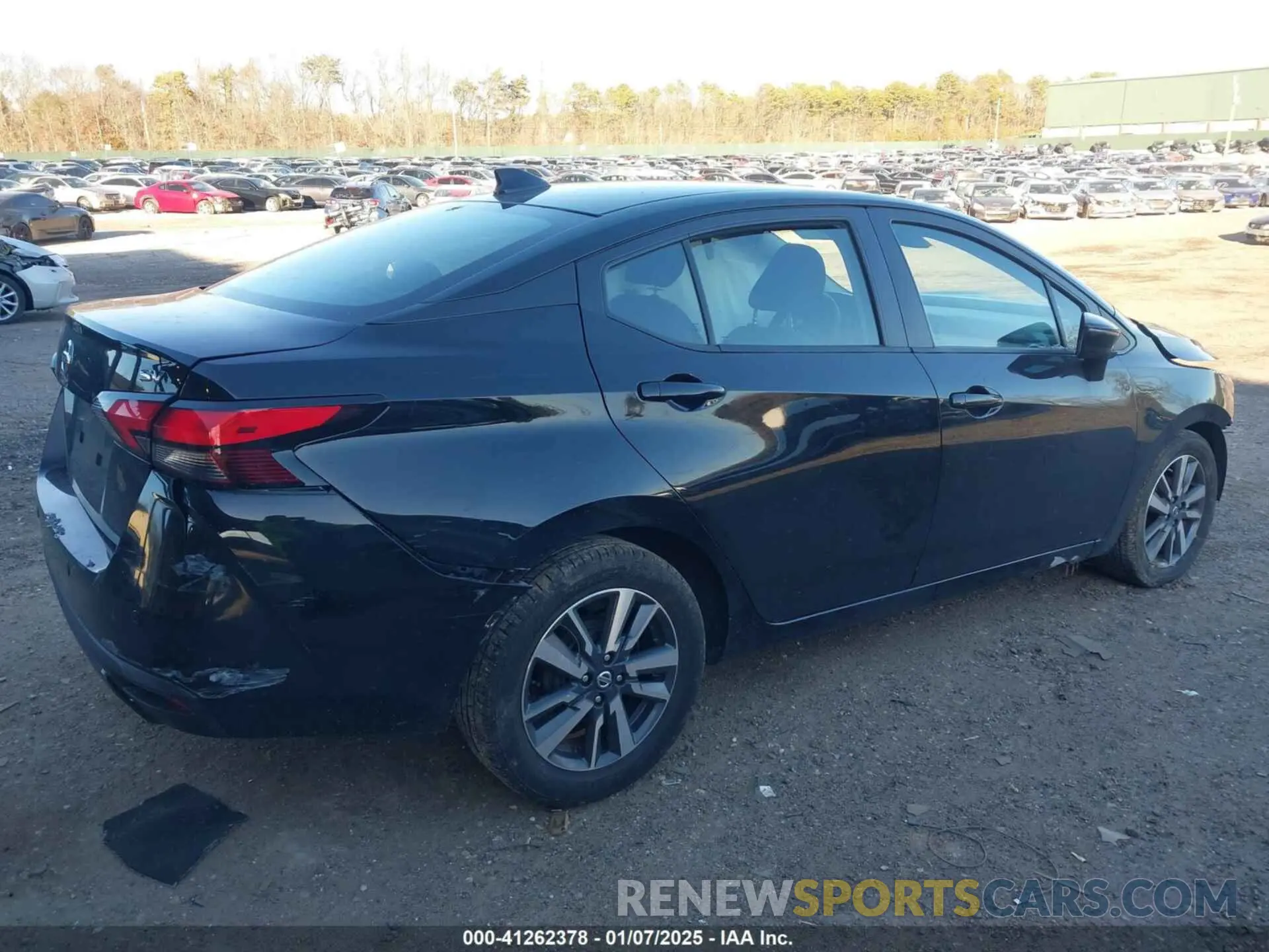 4 fotografías del automóvil dañado 3N1CN8EV6ML846856 NISSAN VERSA 2021