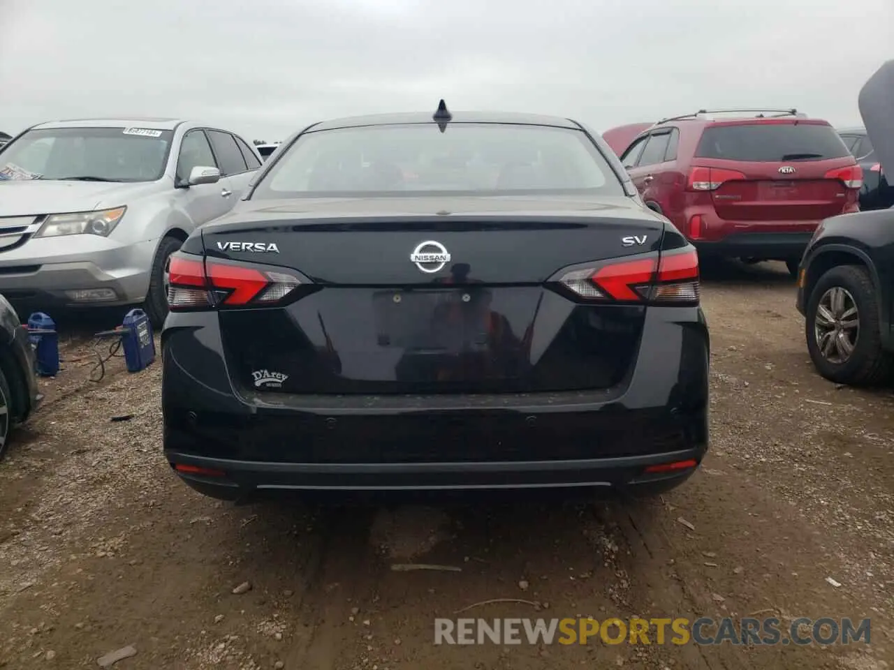 6 fotografías del automóvil dañado 3N1CN8EV6ML861552 NISSAN VERSA 2021