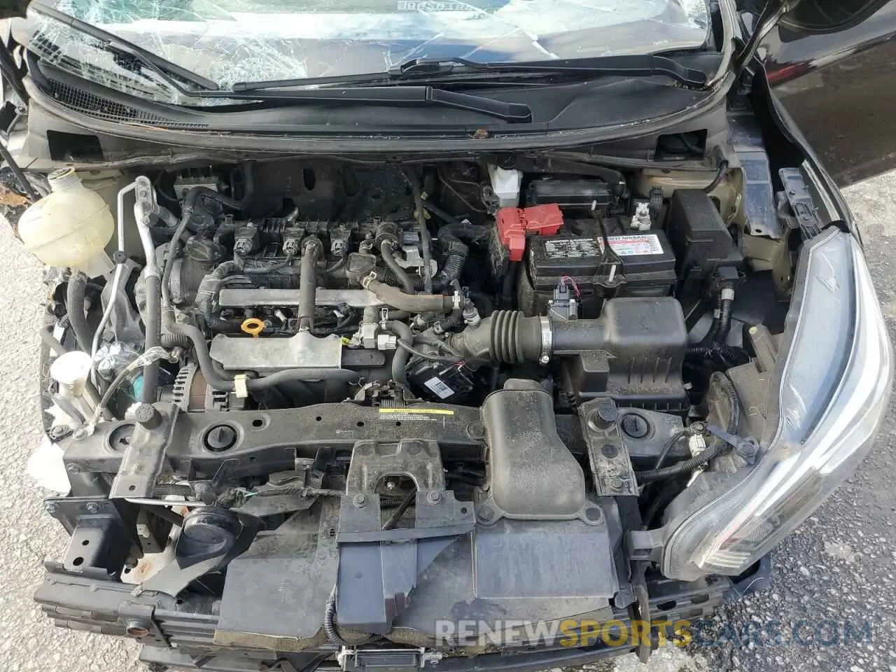 11 fotografías del automóvil dañado 3N1CN8EV6ML861597 NISSAN VERSA 2021