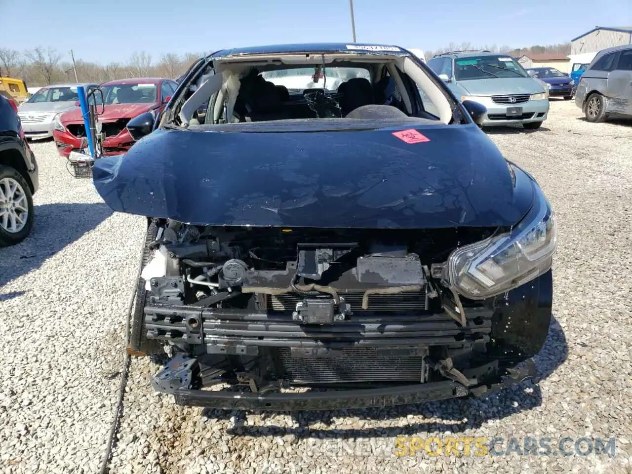 5 fotografías del automóvil dañado 3N1CN8EV6ML861597 NISSAN VERSA 2021