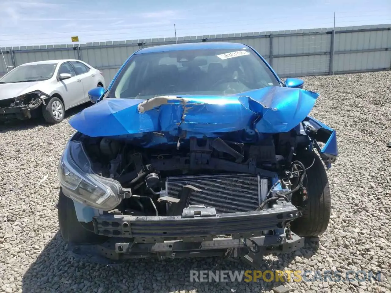 5 fotografías del automóvil dañado 3N1CN8EV6ML865567 NISSAN VERSA 2021