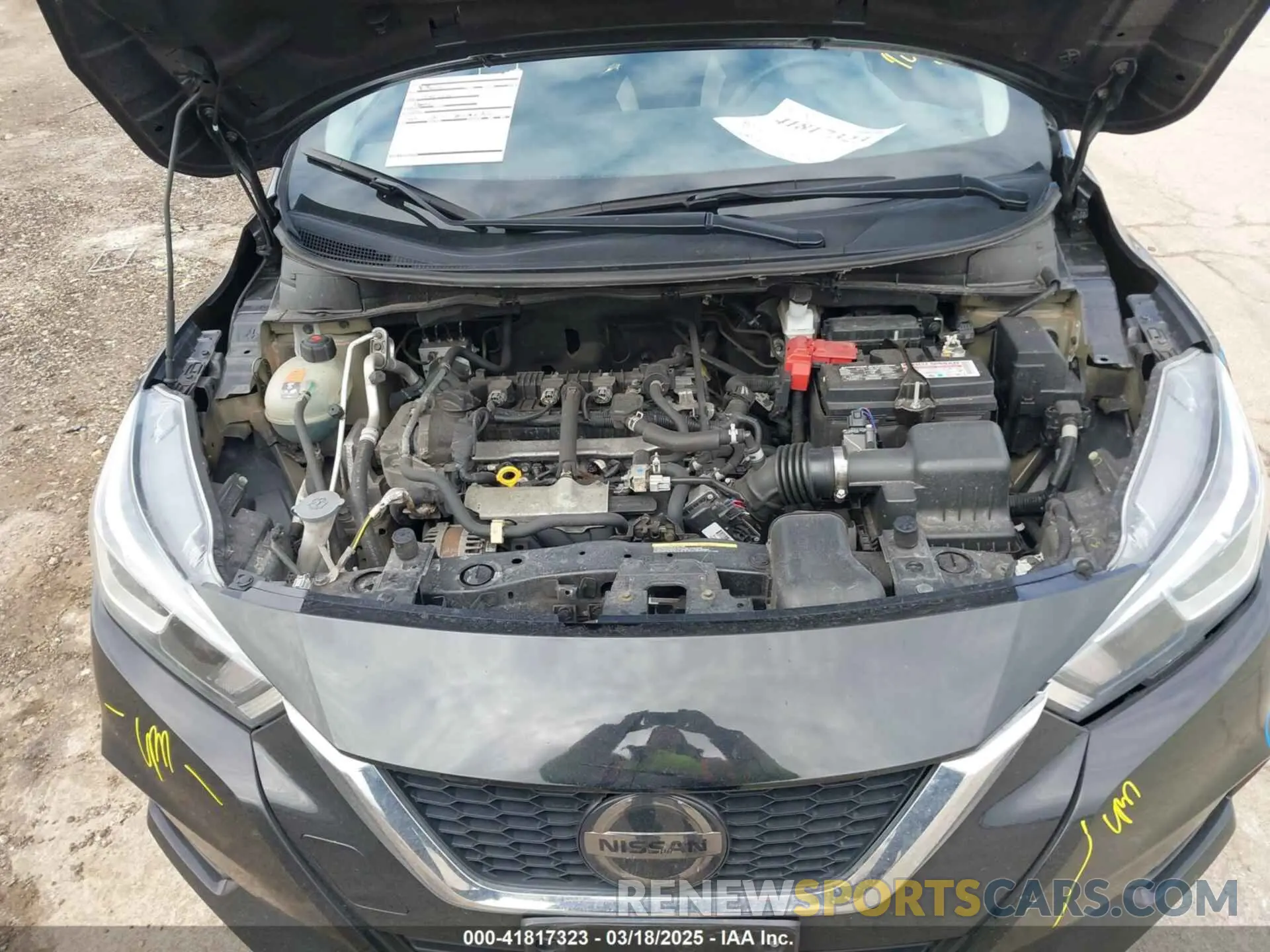 10 fotografías del automóvil dañado 3N1CN8EV6ML866959 NISSAN VERSA 2021