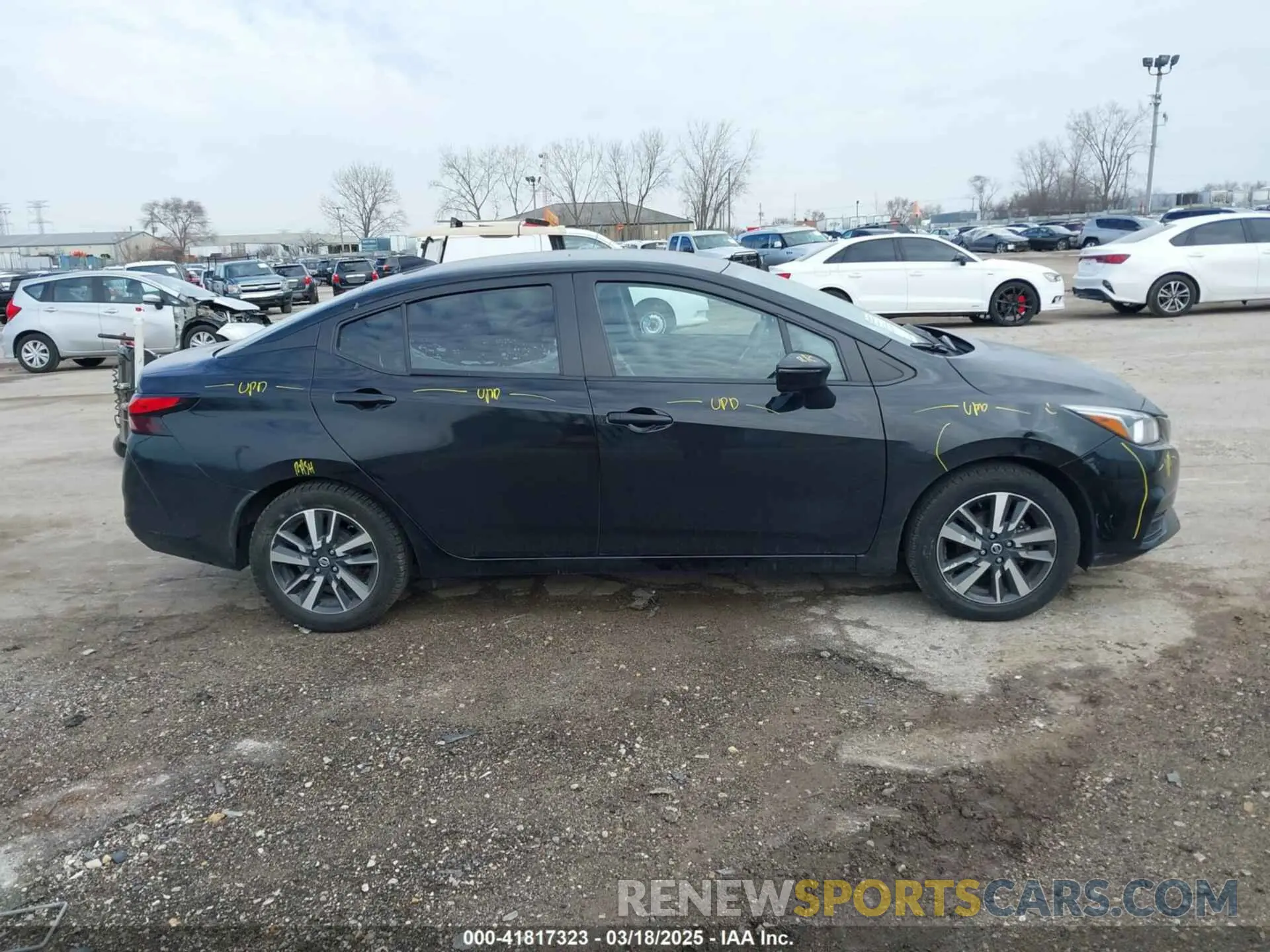 13 fotografías del automóvil dañado 3N1CN8EV6ML866959 NISSAN VERSA 2021
