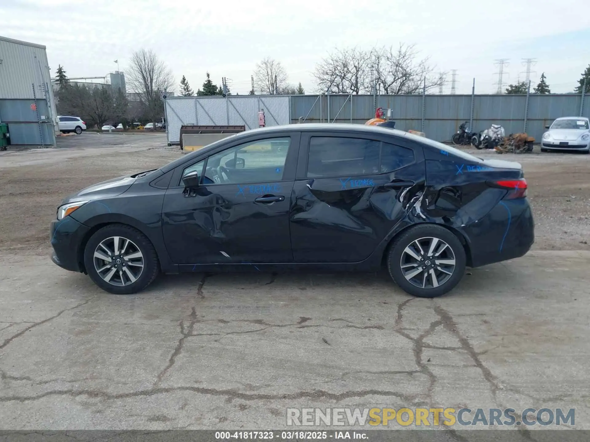 14 fotografías del automóvil dañado 3N1CN8EV6ML866959 NISSAN VERSA 2021
