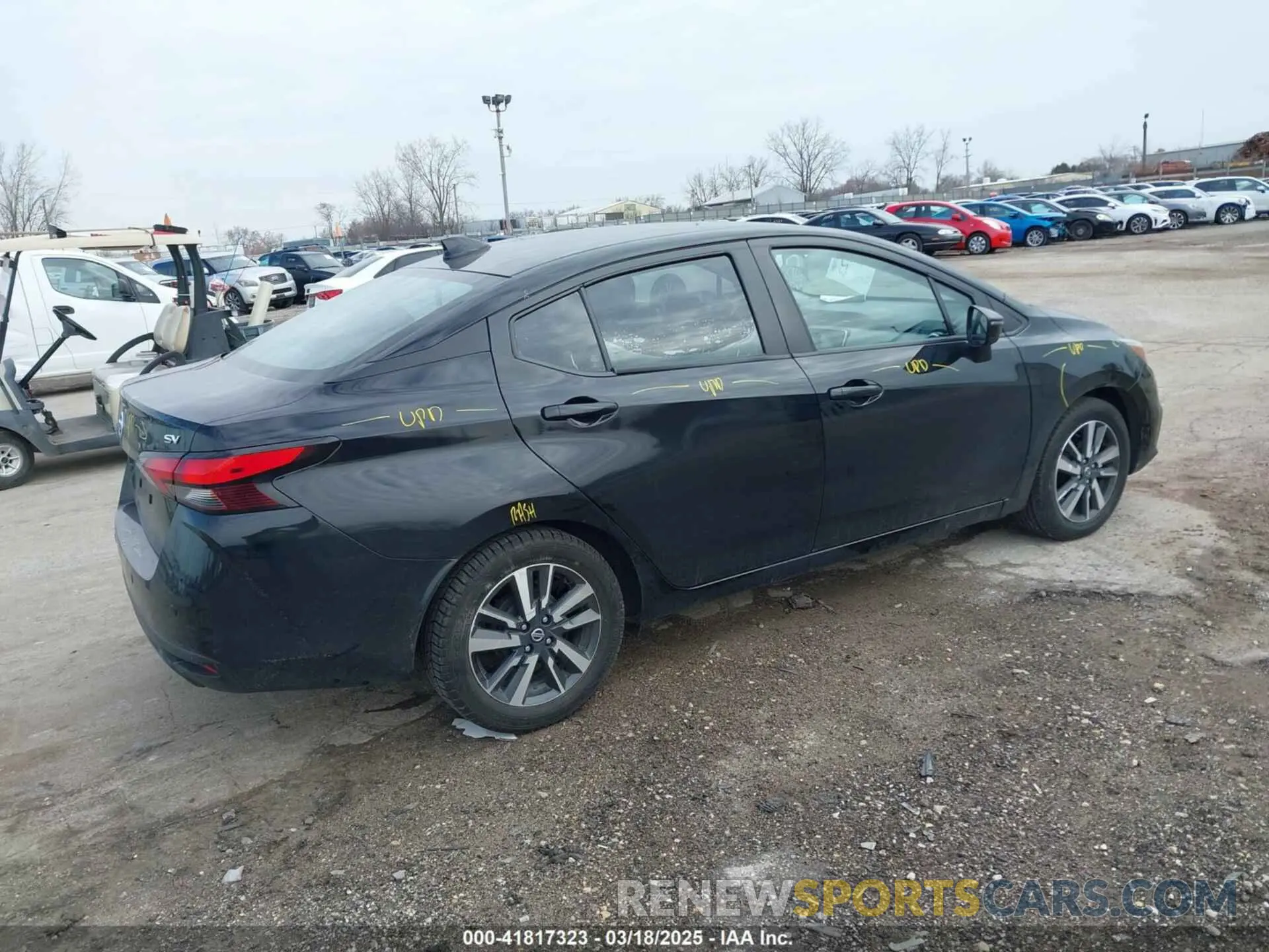 4 fotografías del automóvil dañado 3N1CN8EV6ML866959 NISSAN VERSA 2021