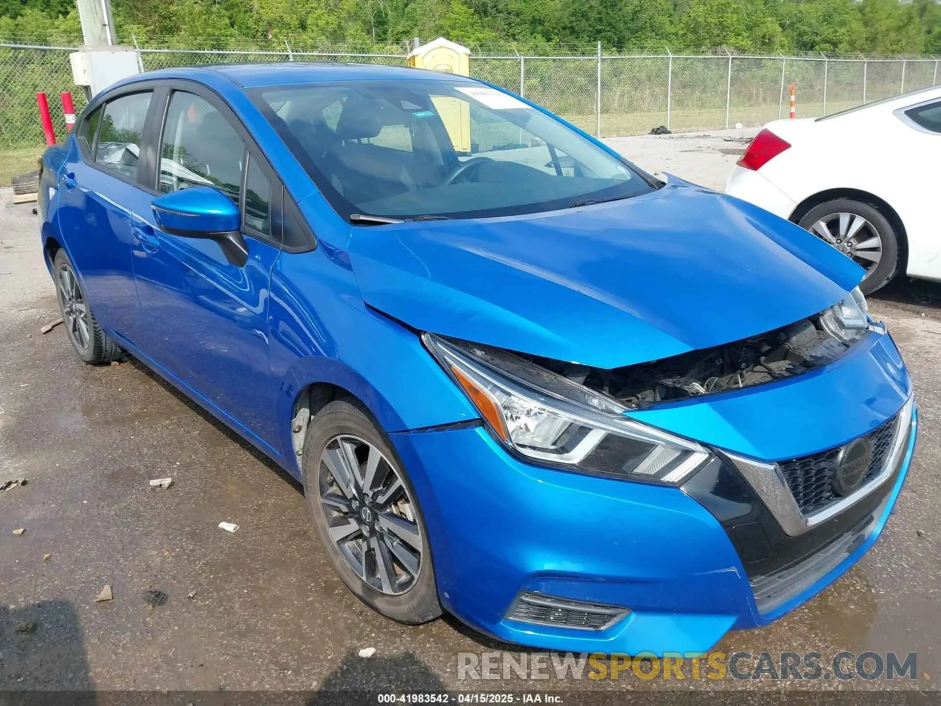 1 fotografías del automóvil dañado 3N1CN8EV6ML869103 NISSAN VERSA 2021