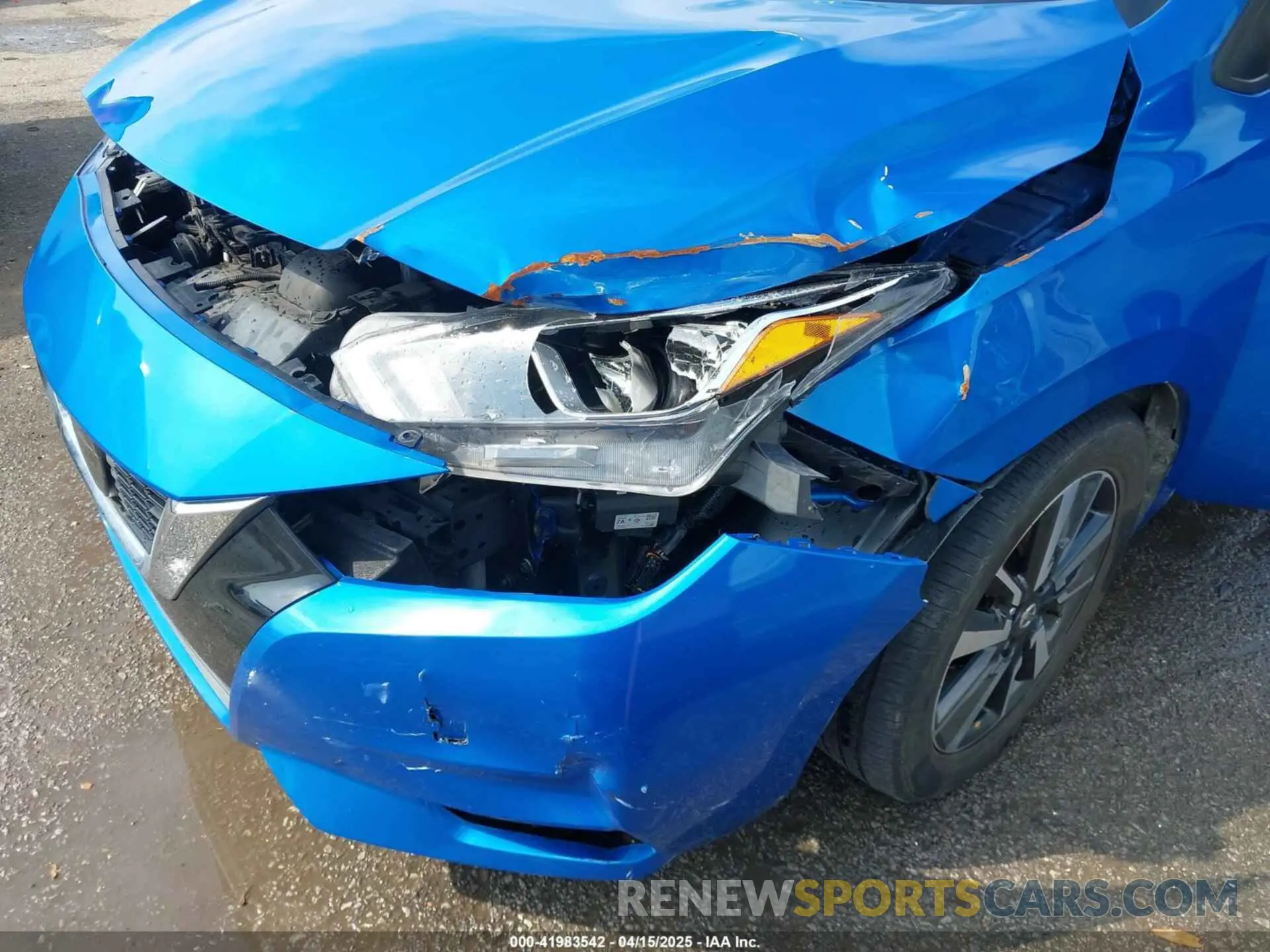 6 fotografías del automóvil dañado 3N1CN8EV6ML869103 NISSAN VERSA 2021