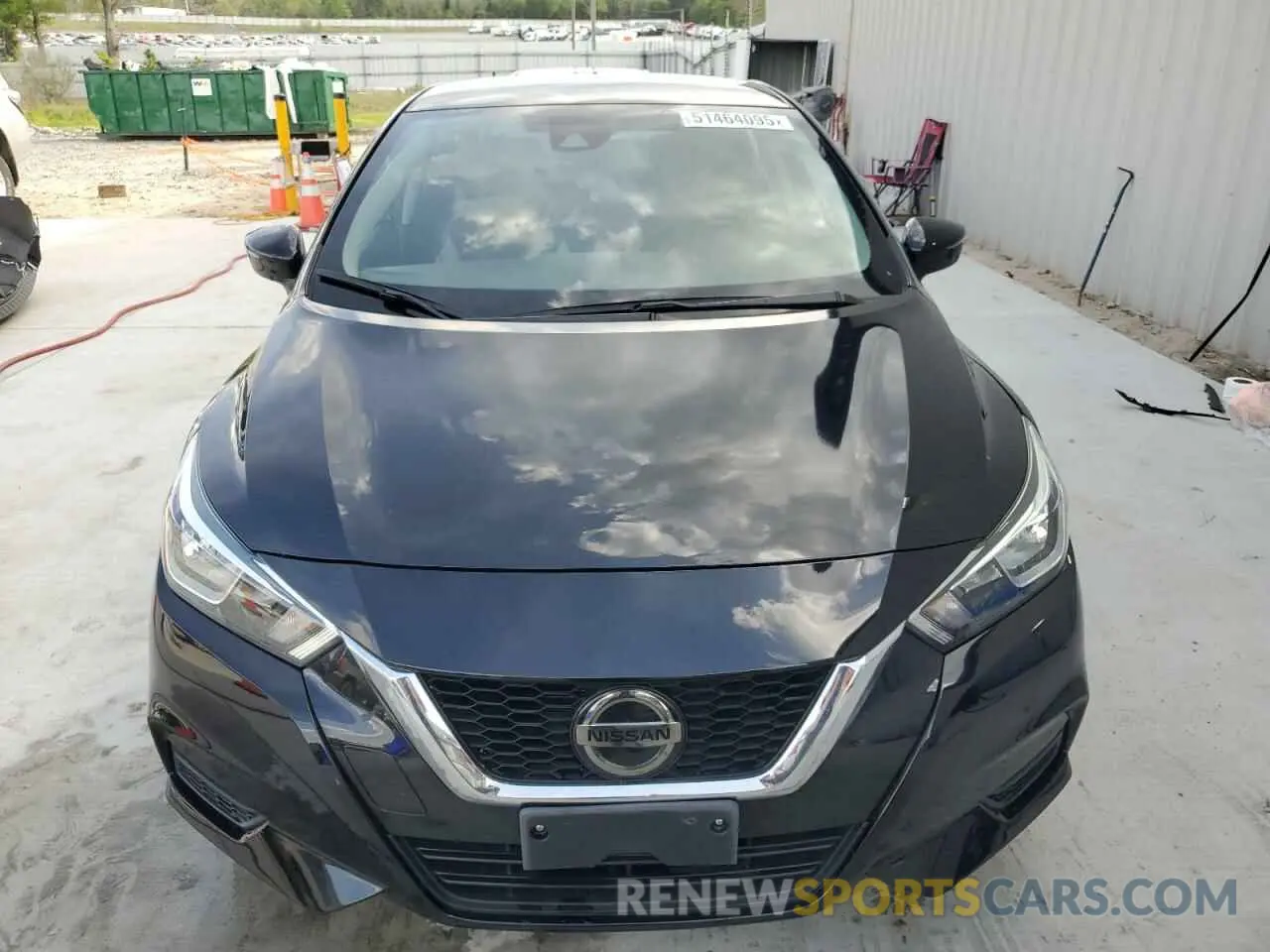5 fotografías del automóvil dañado 3N1CN8EV6ML893109 NISSAN VERSA 2021