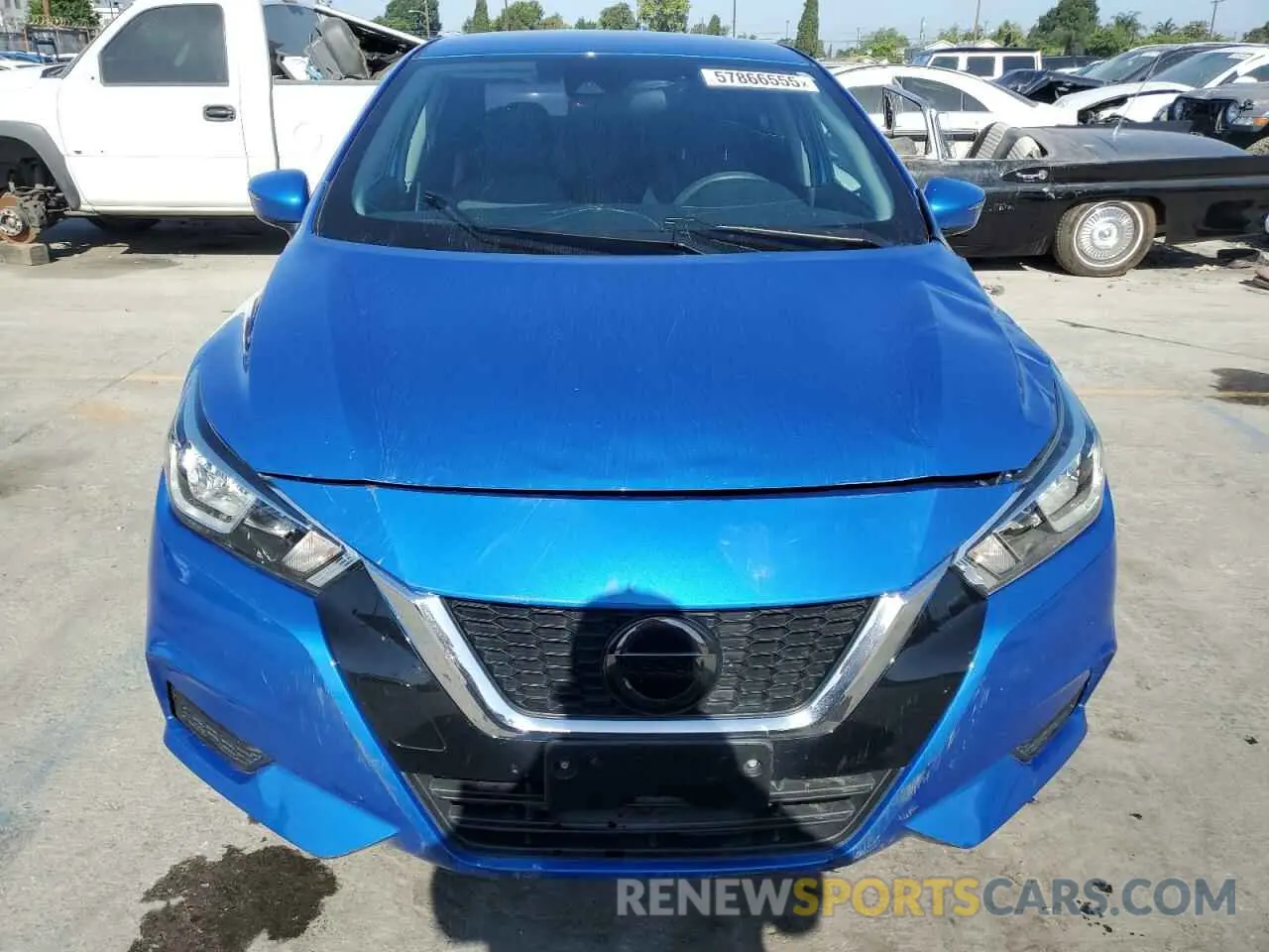 5 fotografías del automóvil dañado 3N1CN8EV6ML896558 NISSAN VERSA 2021