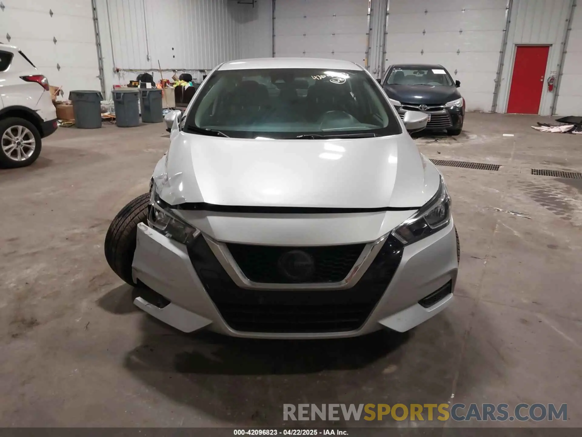 12 fotografías del automóvil dañado 3N1CN8EV6ML913147 NISSAN VERSA 2021