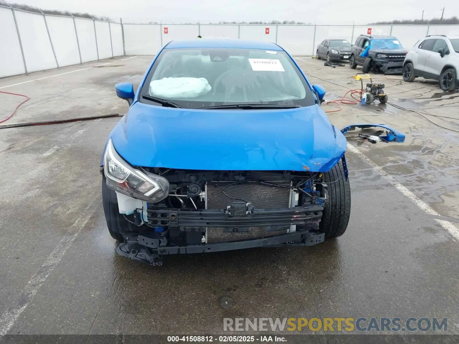 13 fotografías del automóvil dañado 3N1CN8EV6ML919708 NISSAN VERSA 2021