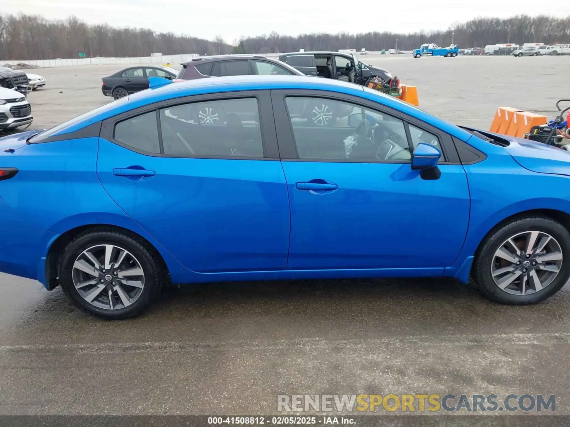 14 fotografías del automóvil dañado 3N1CN8EV6ML919708 NISSAN VERSA 2021