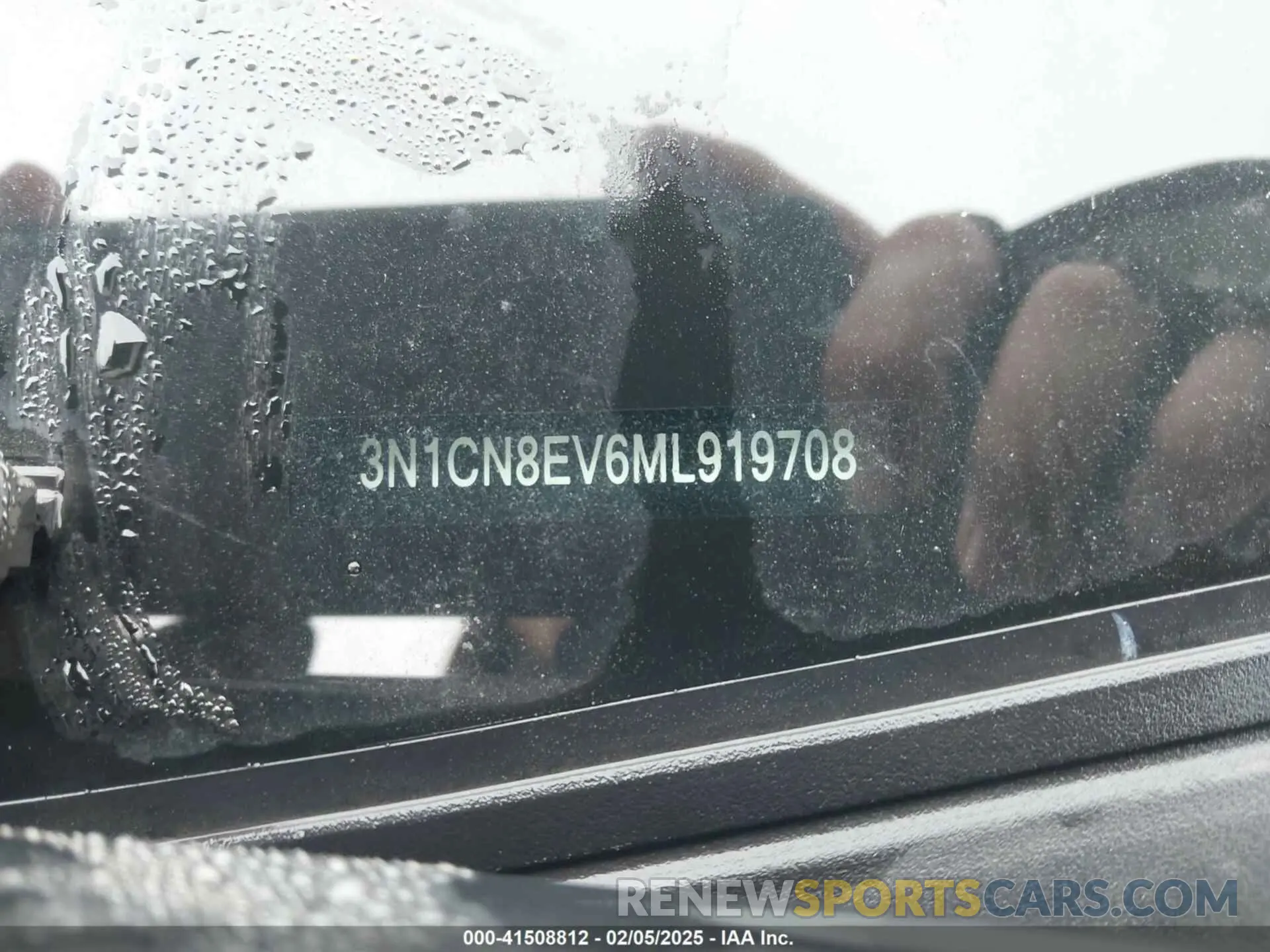 9 fotografías del automóvil dañado 3N1CN8EV6ML919708 NISSAN VERSA 2021