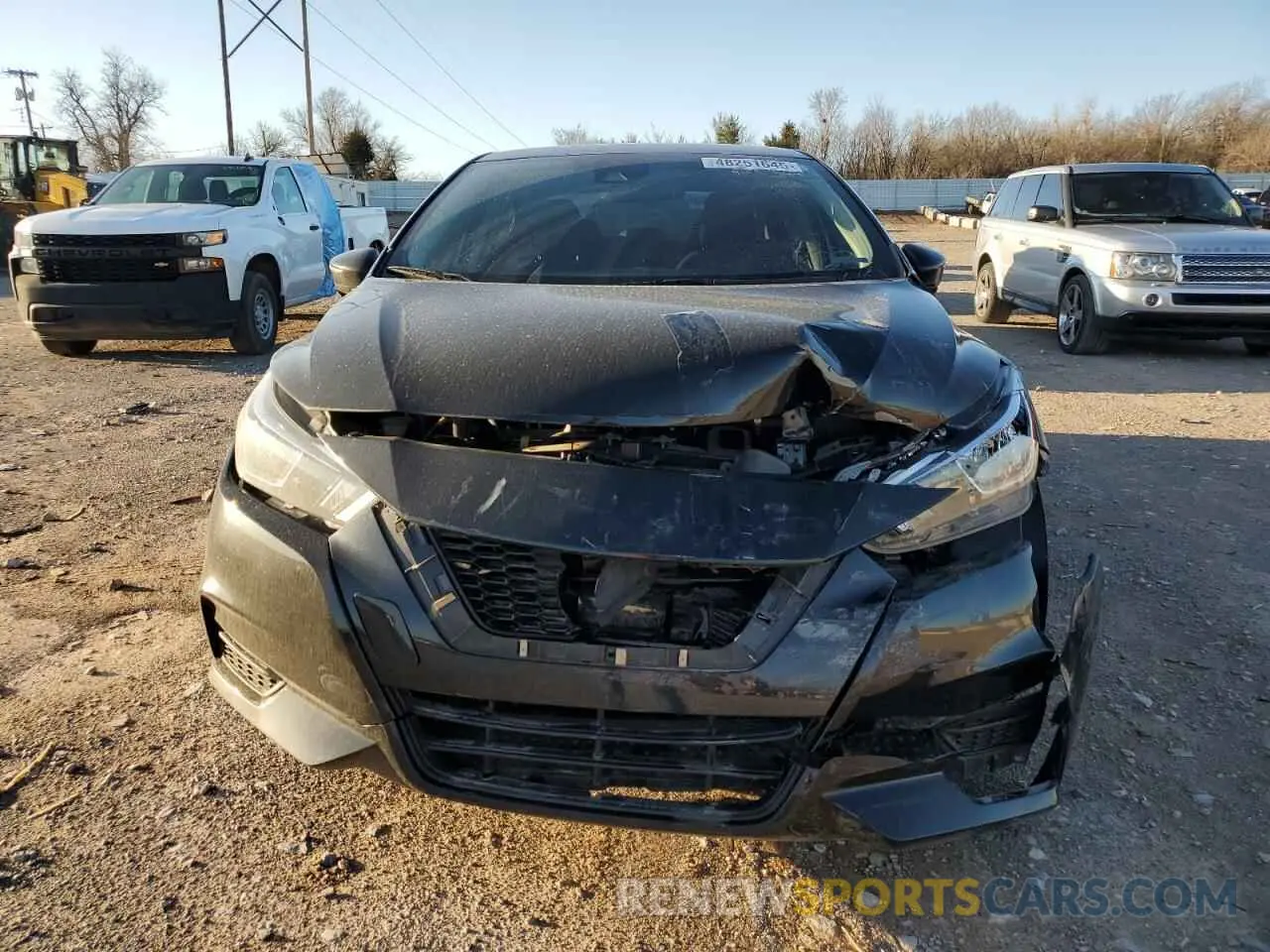5 fotografías del automóvil dañado 3N1CN8EV7ML813042 NISSAN VERSA 2021