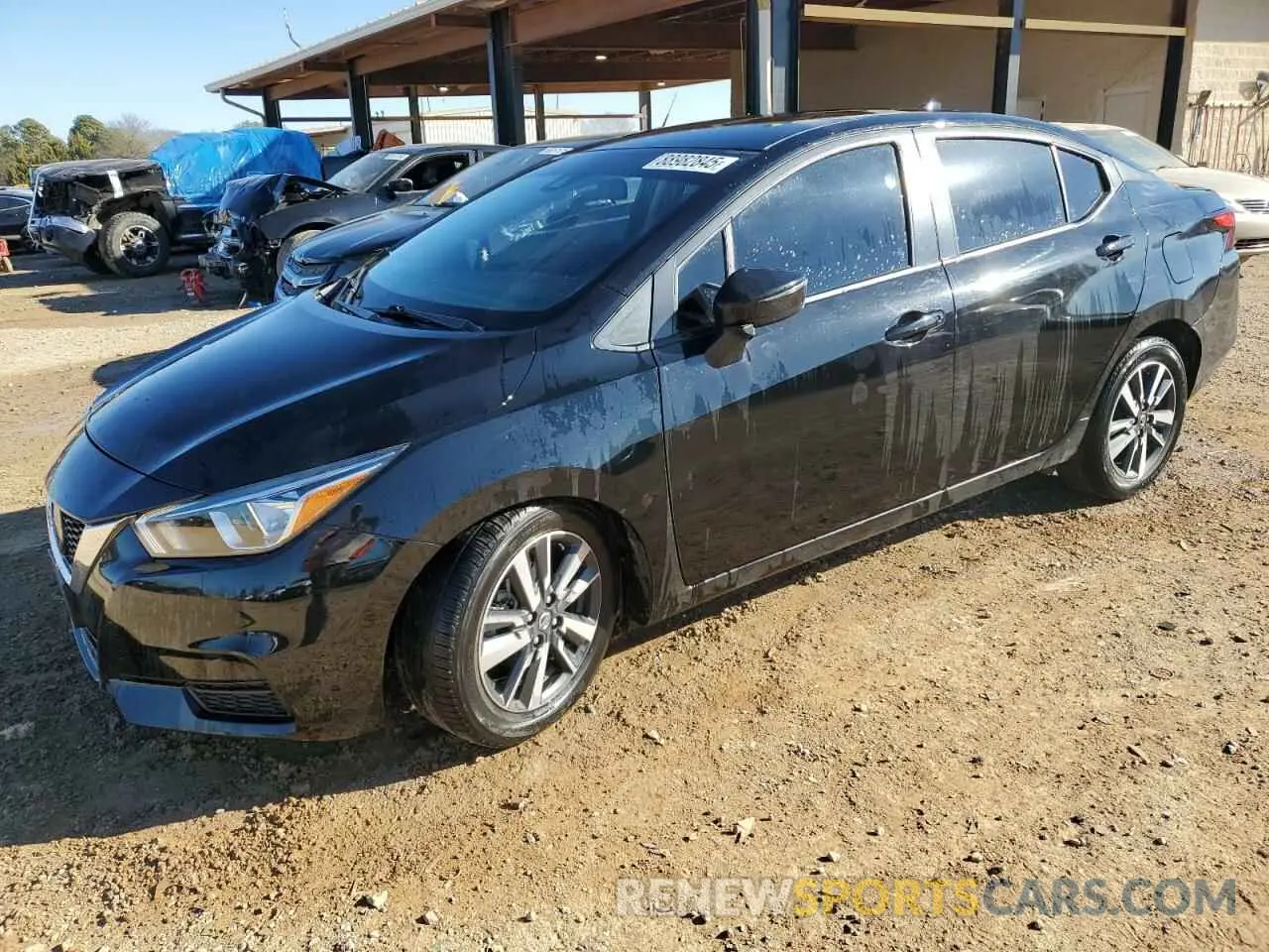 1 fotografías del automóvil dañado 3N1CN8EV7ML826535 NISSAN VERSA 2021