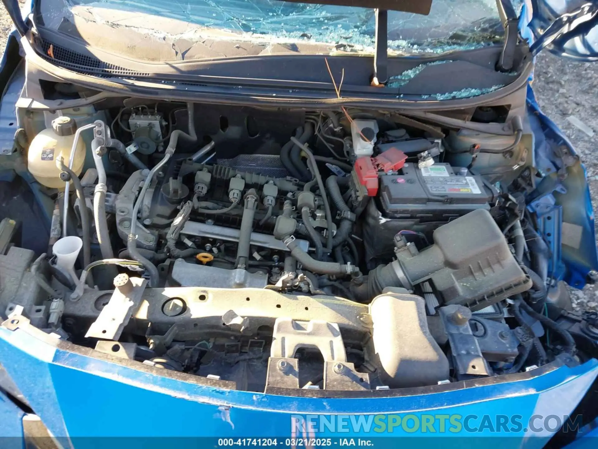 10 fotografías del automóvil dañado 3N1CN8EV7ML833968 NISSAN VERSA 2021