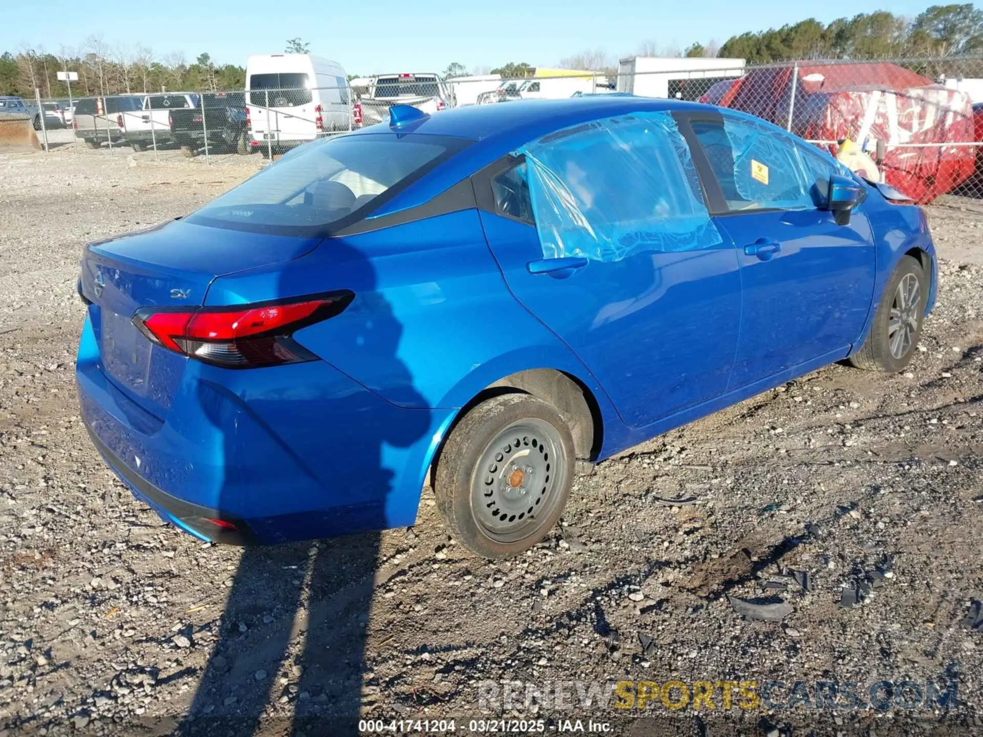 4 fotografías del automóvil dañado 3N1CN8EV7ML833968 NISSAN VERSA 2021