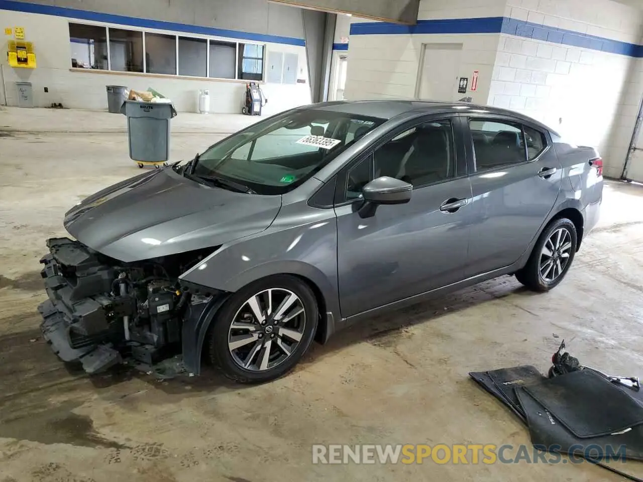 1 fotografías del automóvil dañado 3N1CN8EV7ML838197 NISSAN VERSA 2021