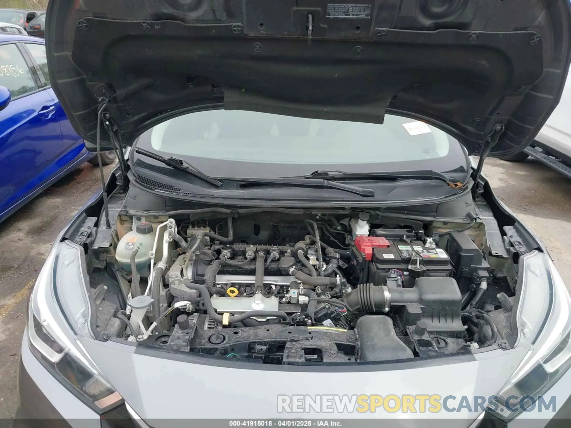 10 fotografías del automóvil dañado 3N1CN8EV7ML851483 NISSAN VERSA 2021