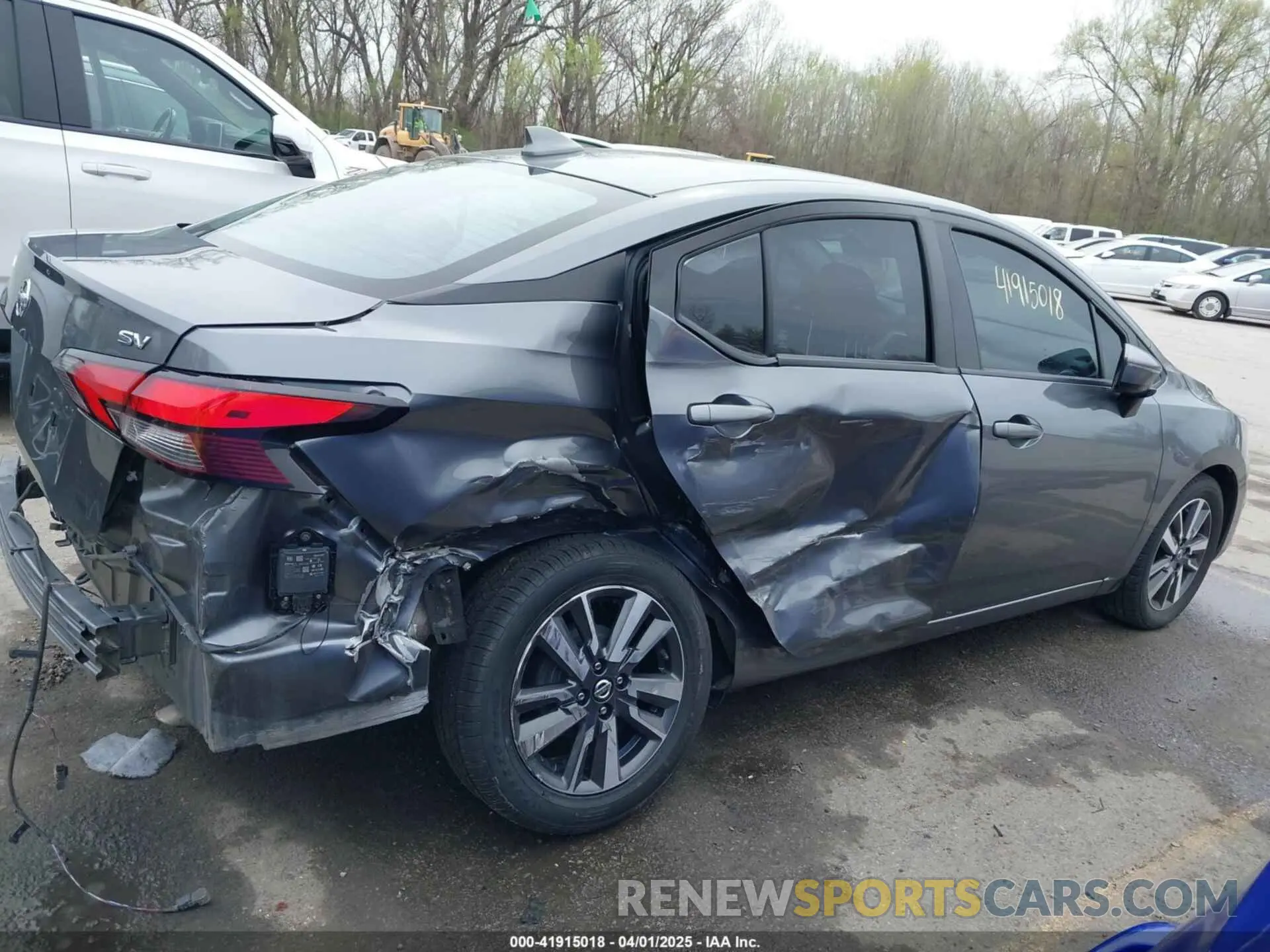 14 fotografías del automóvil dañado 3N1CN8EV7ML851483 NISSAN VERSA 2021