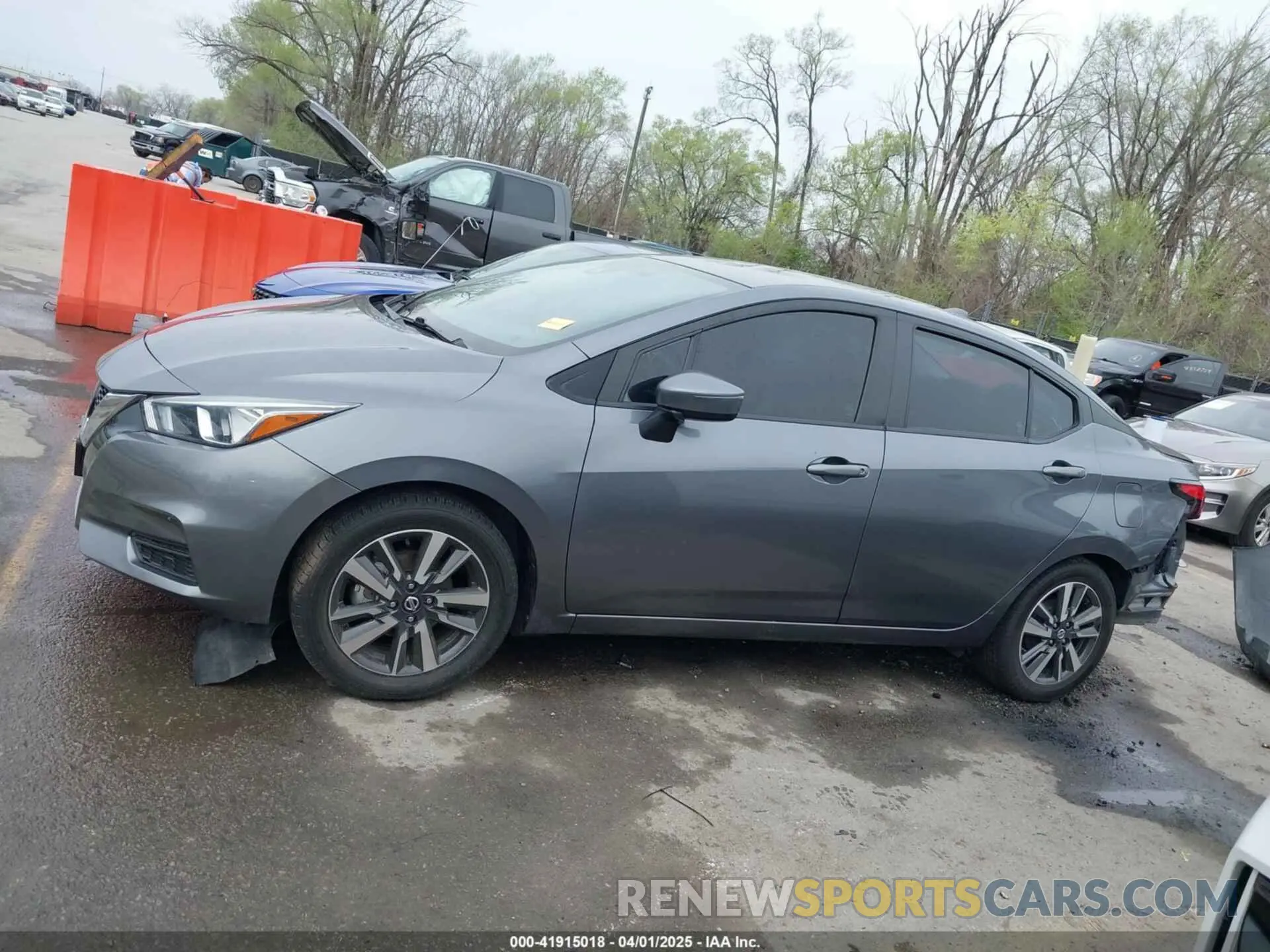 15 fotografías del automóvil dañado 3N1CN8EV7ML851483 NISSAN VERSA 2021