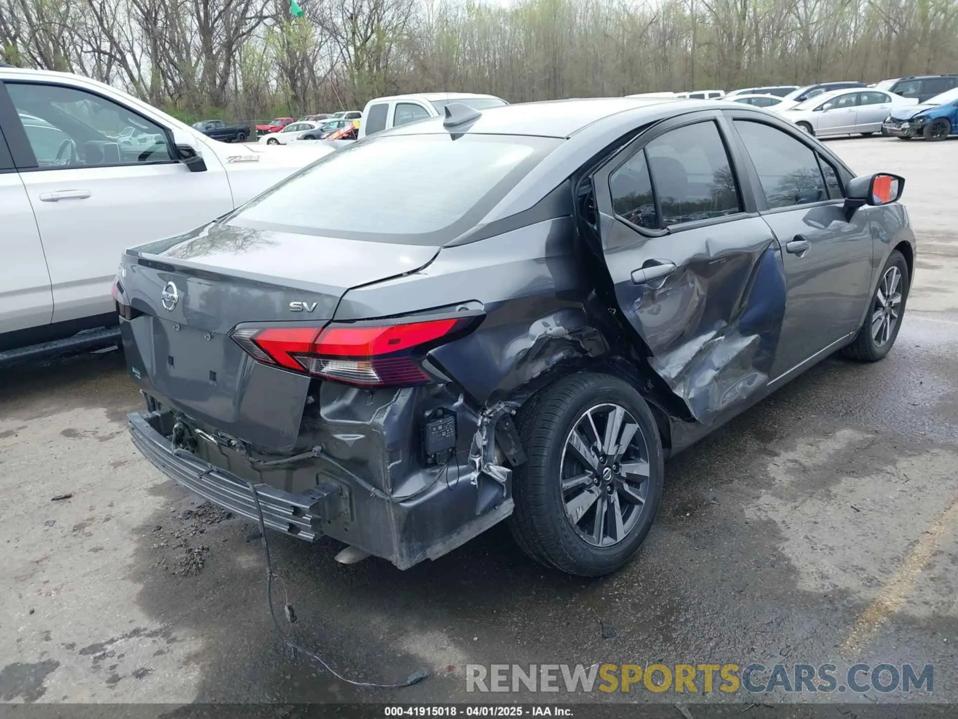 4 fotografías del automóvil dañado 3N1CN8EV7ML851483 NISSAN VERSA 2021
