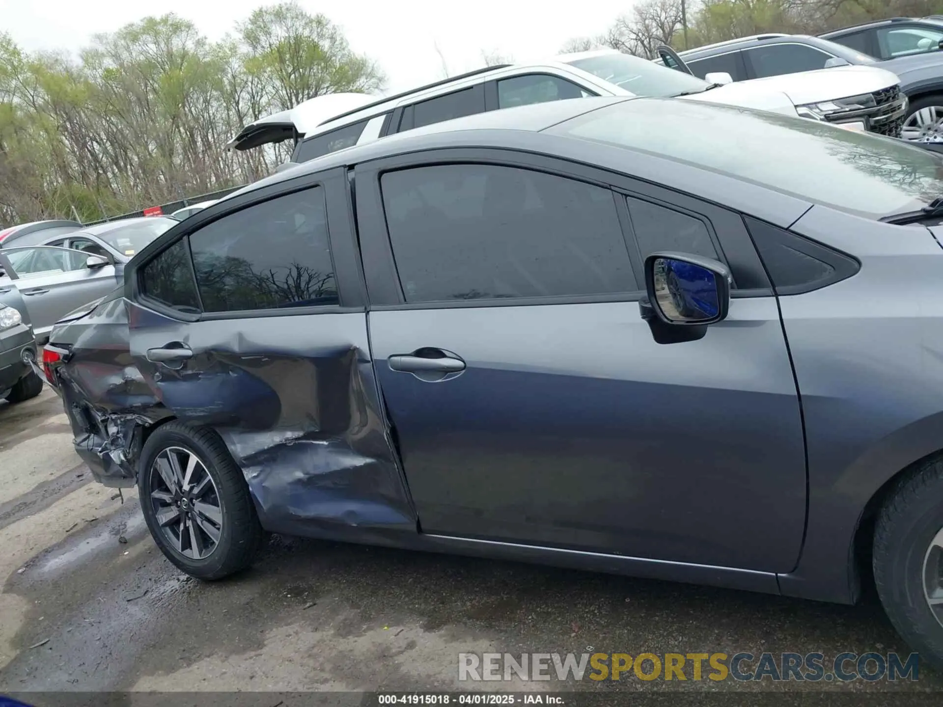 6 fotografías del automóvil dañado 3N1CN8EV7ML851483 NISSAN VERSA 2021