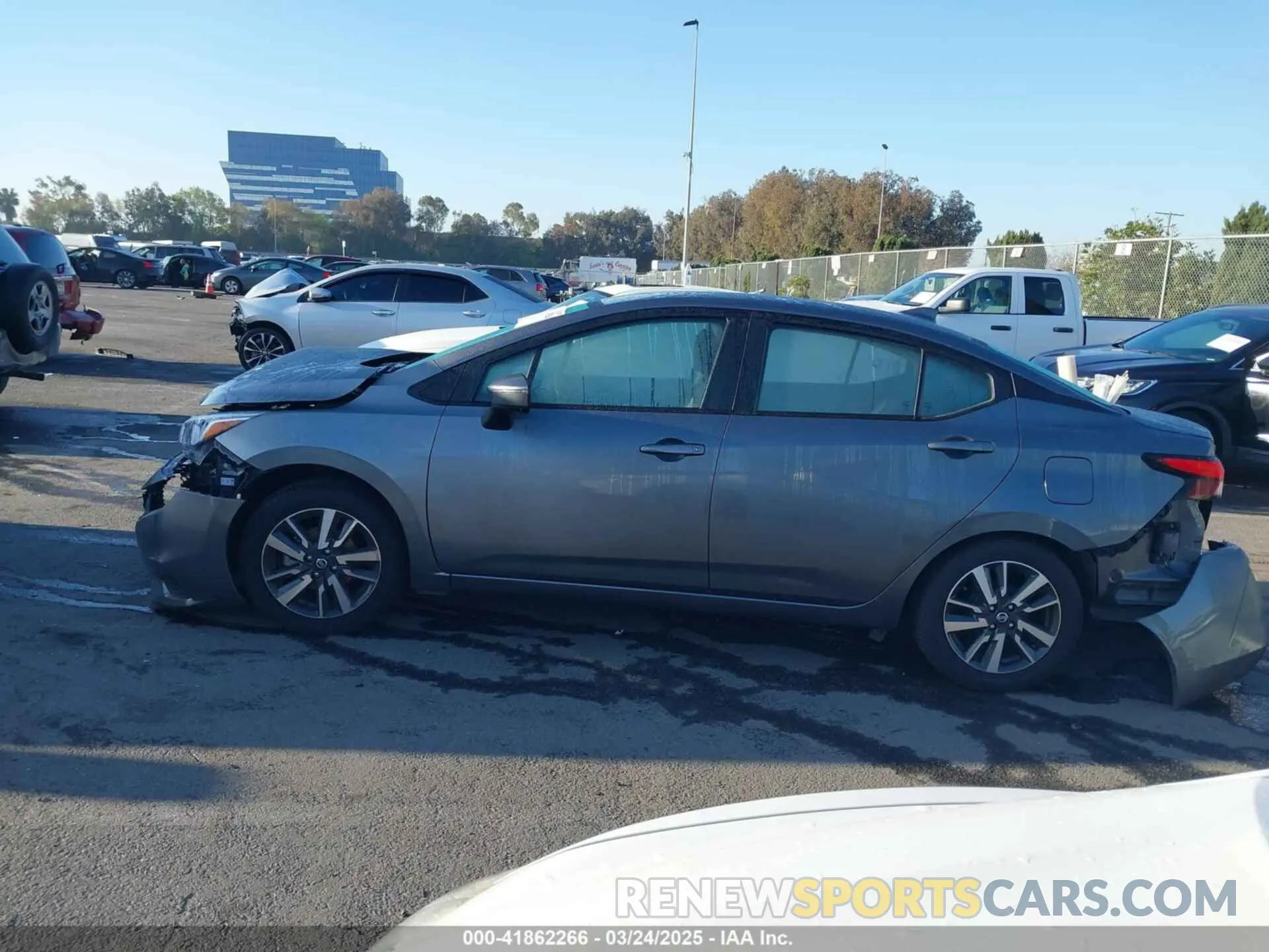 15 fotografías del automóvil dañado 3N1CN8EV7ML862046 NISSAN VERSA 2021