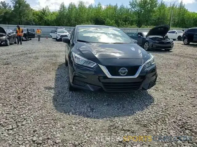 14 fotografías del automóvil dañado 3N1CN8EV7ML871720 NISSAN VERSA 2021
