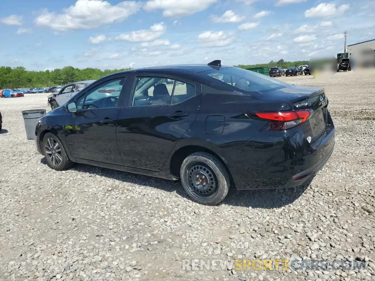 2 fotografías del automóvil dañado 3N1CN8EV7ML871720 NISSAN VERSA 2021