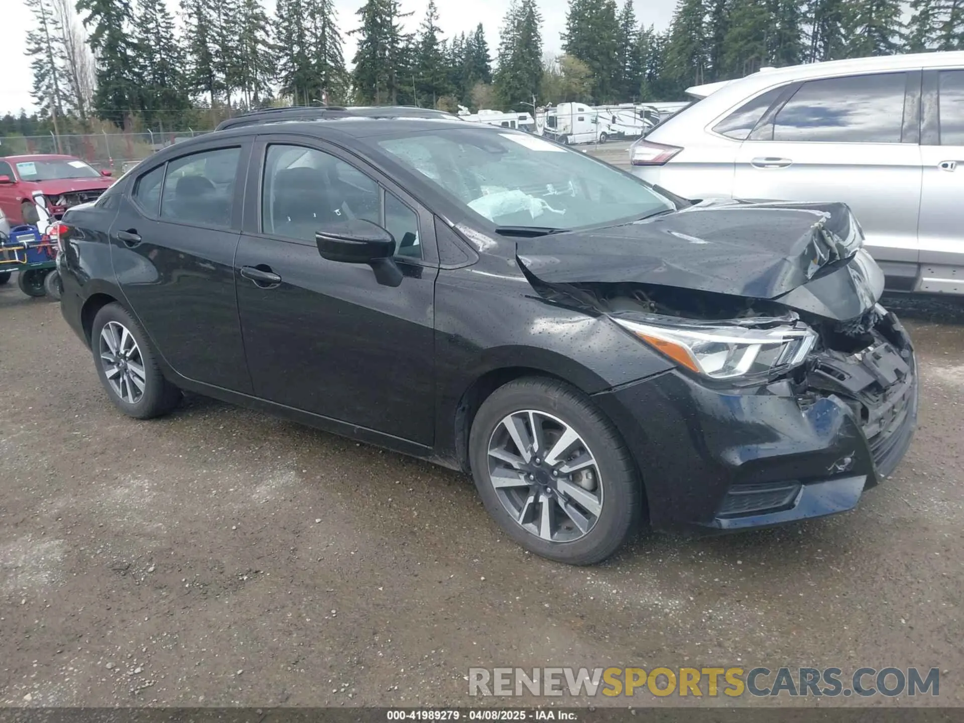 1 fotografías del automóvil dañado 3N1CN8EV7ML875038 NISSAN VERSA 2021