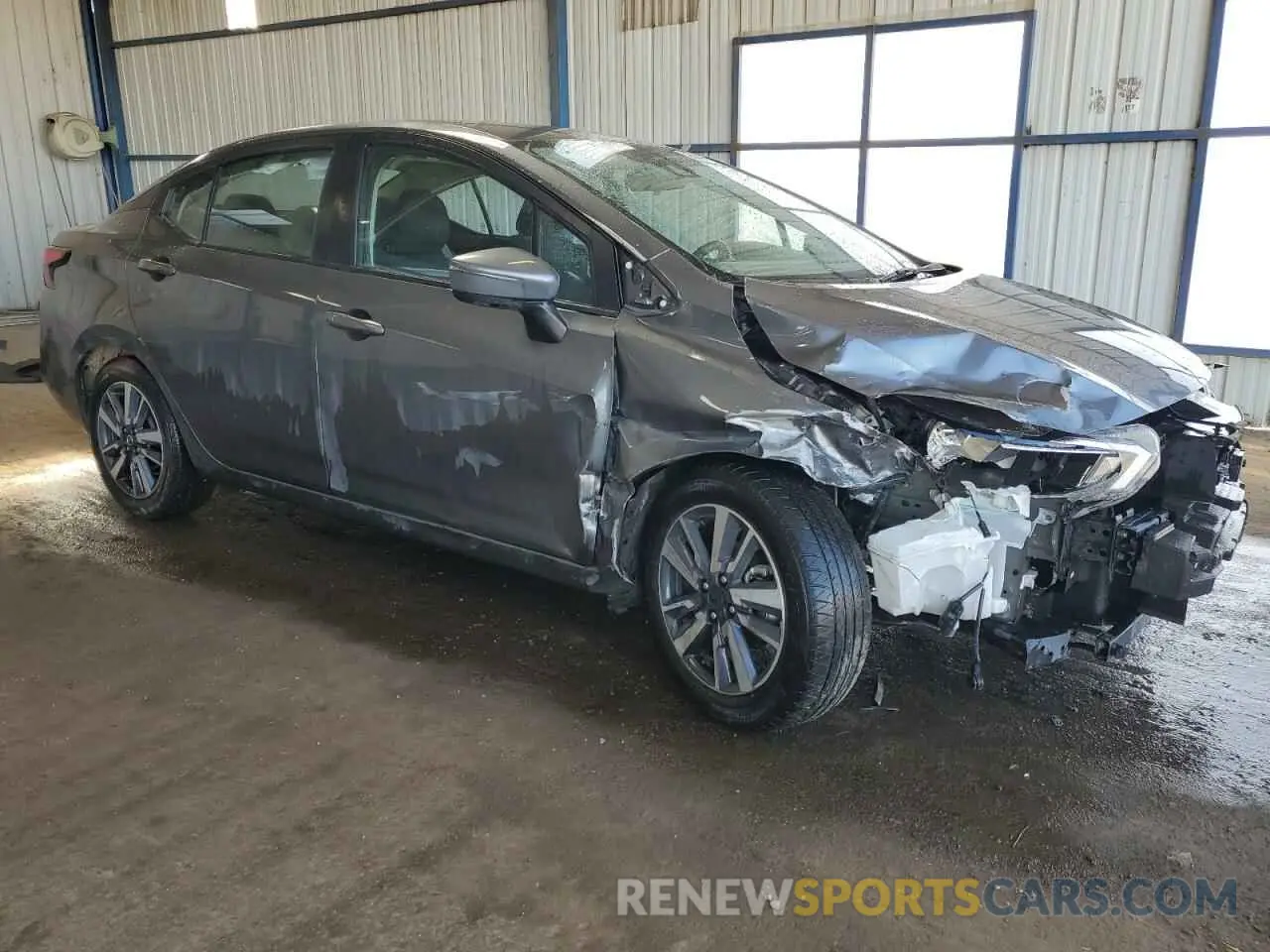 4 fotografías del automóvil dañado 3N1CN8EV7ML877260 NISSAN VERSA 2021