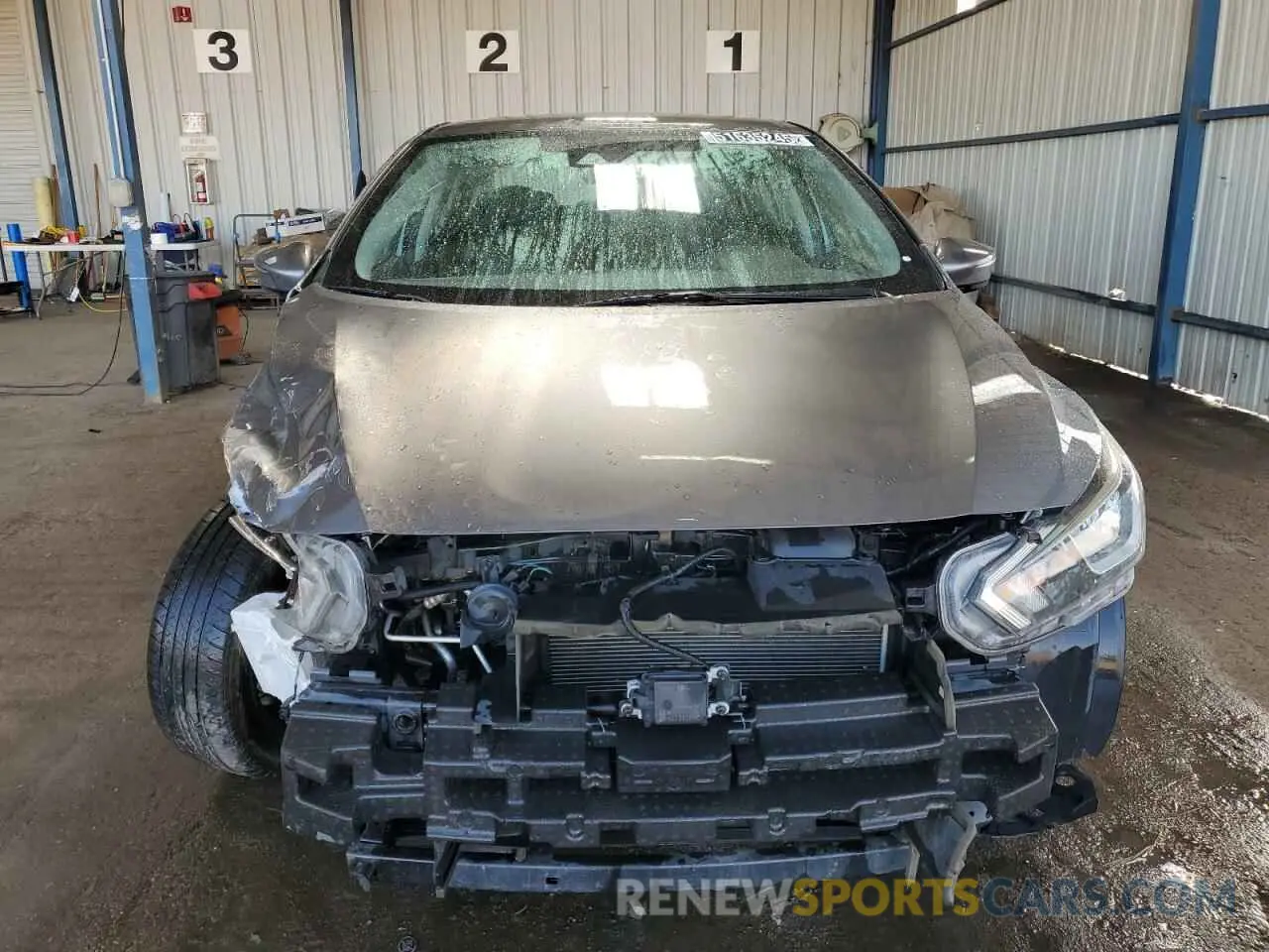 5 fotografías del automóvil dañado 3N1CN8EV7ML877260 NISSAN VERSA 2021