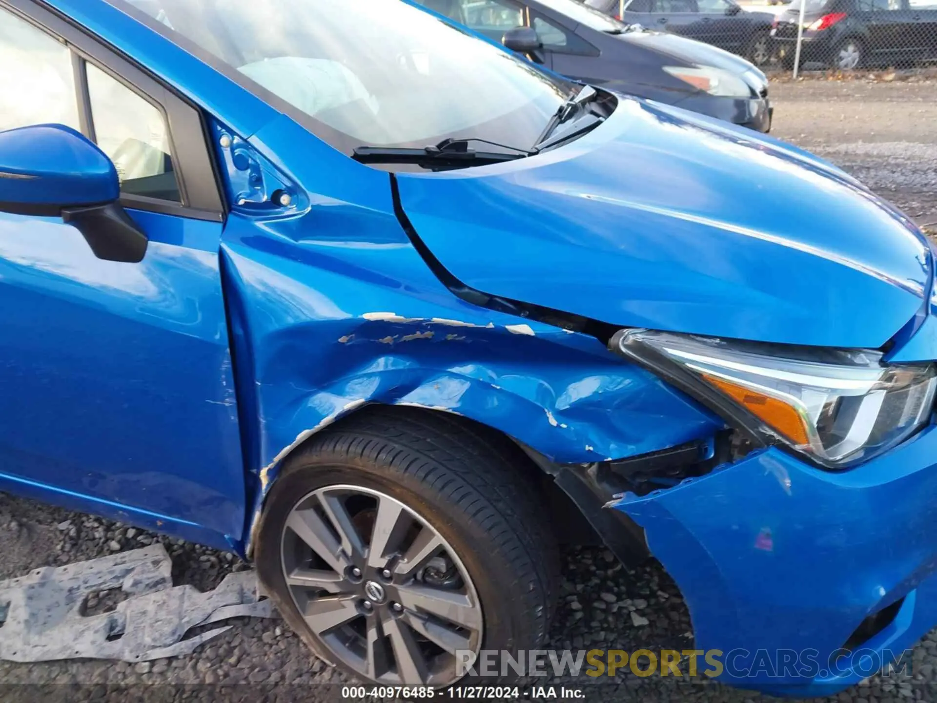 6 fotografías del automóvil dañado 3N1CN8EV7ML885035 NISSAN VERSA 2021
