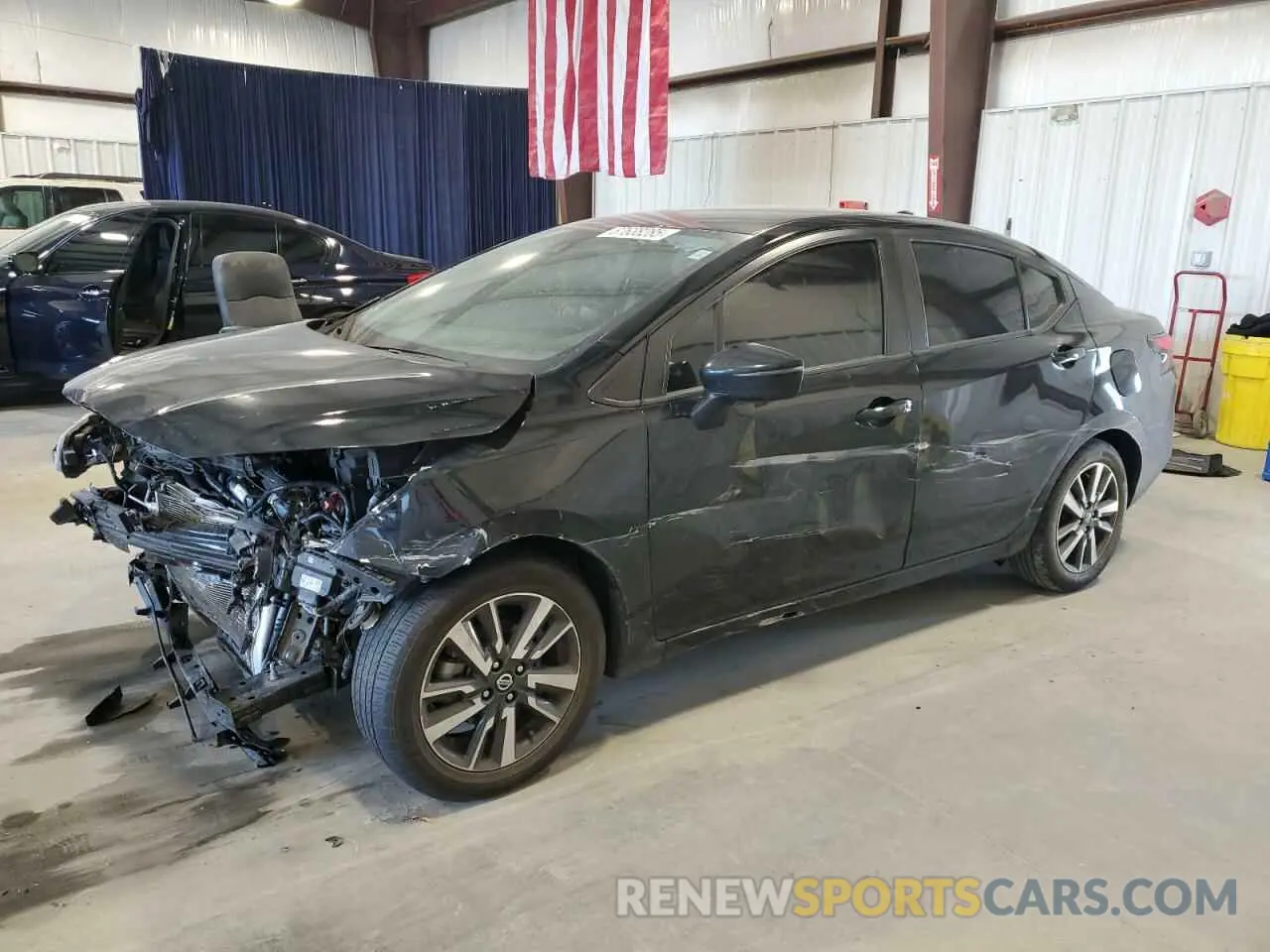 1 fotografías del automóvil dañado 3N1CN8EV7ML892471 NISSAN VERSA 2021