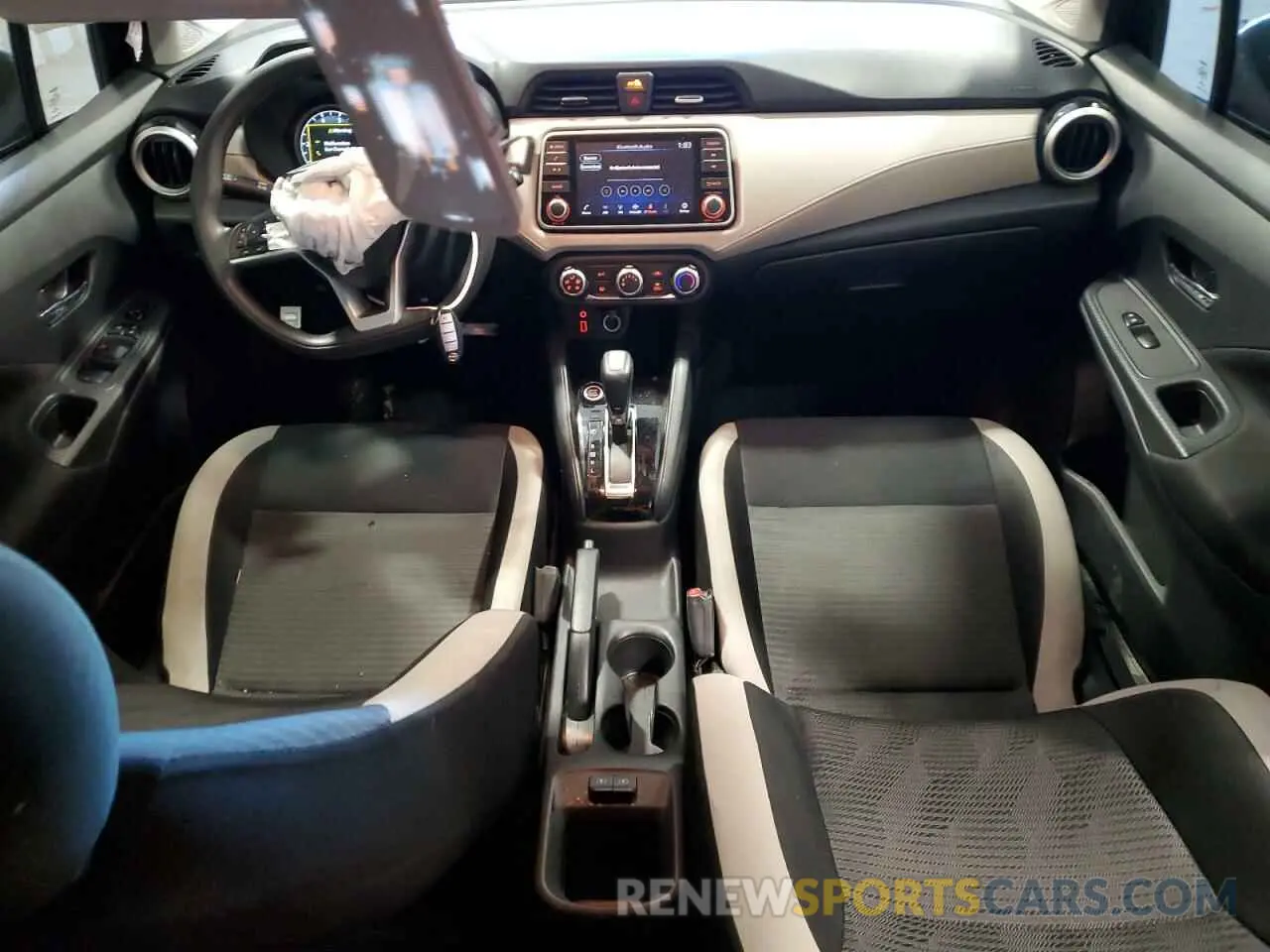 8 fotografías del automóvil dañado 3N1CN8EV7ML892471 NISSAN VERSA 2021