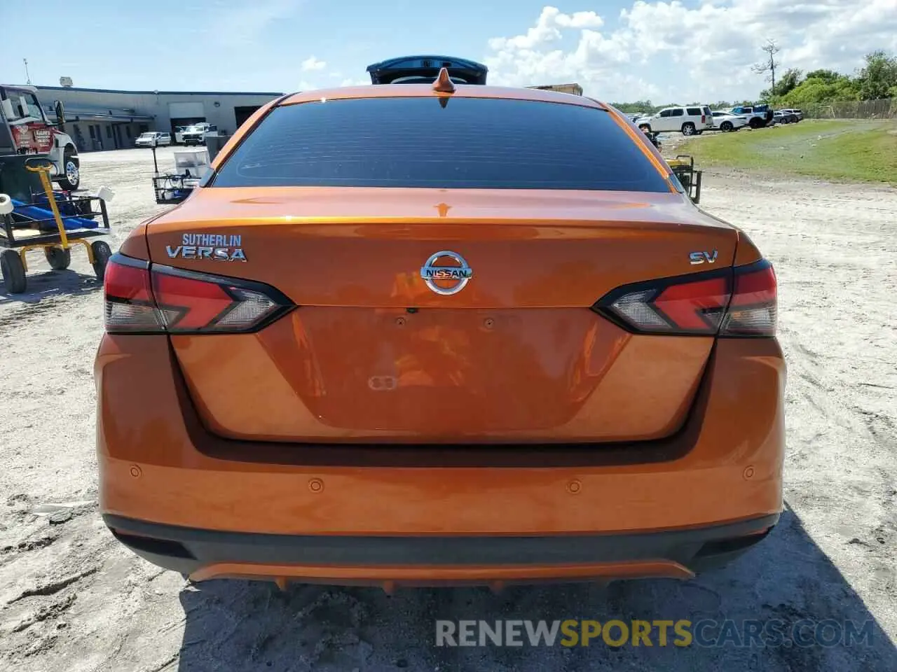 6 fotografías del automóvil dañado 3N1CN8EV7ML894379 NISSAN VERSA 2021