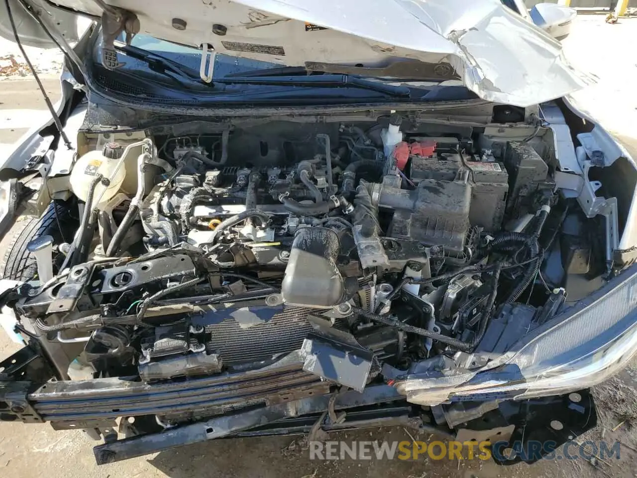 11 fotografías del automóvil dañado 3N1CN8EV7ML895080 NISSAN VERSA 2021