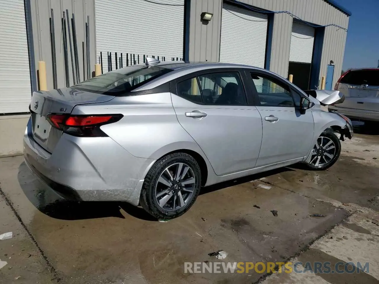 3 fotografías del automóvil dañado 3N1CN8EV7ML895080 NISSAN VERSA 2021