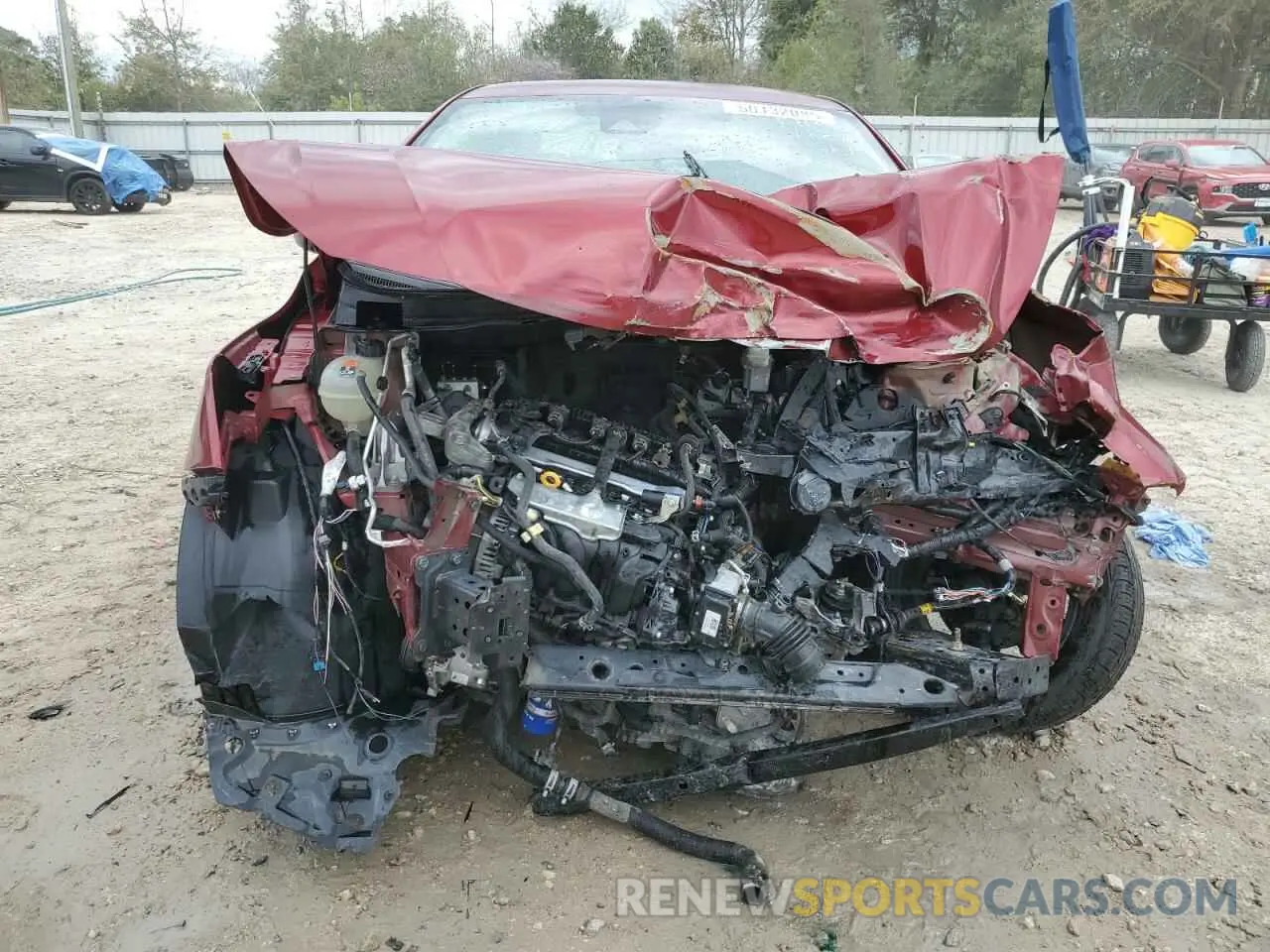 5 fotografías del automóvil dañado 3N1CN8EV7ML896049 NISSAN VERSA 2021