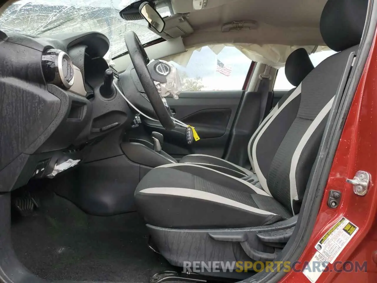 7 fotografías del automóvil dañado 3N1CN8EV7ML896049 NISSAN VERSA 2021