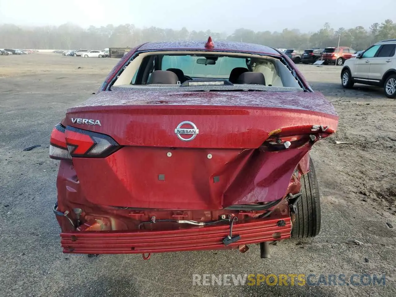 6 fotografías del automóvil dañado 3N1CN8EV7ML920527 NISSAN VERSA 2021