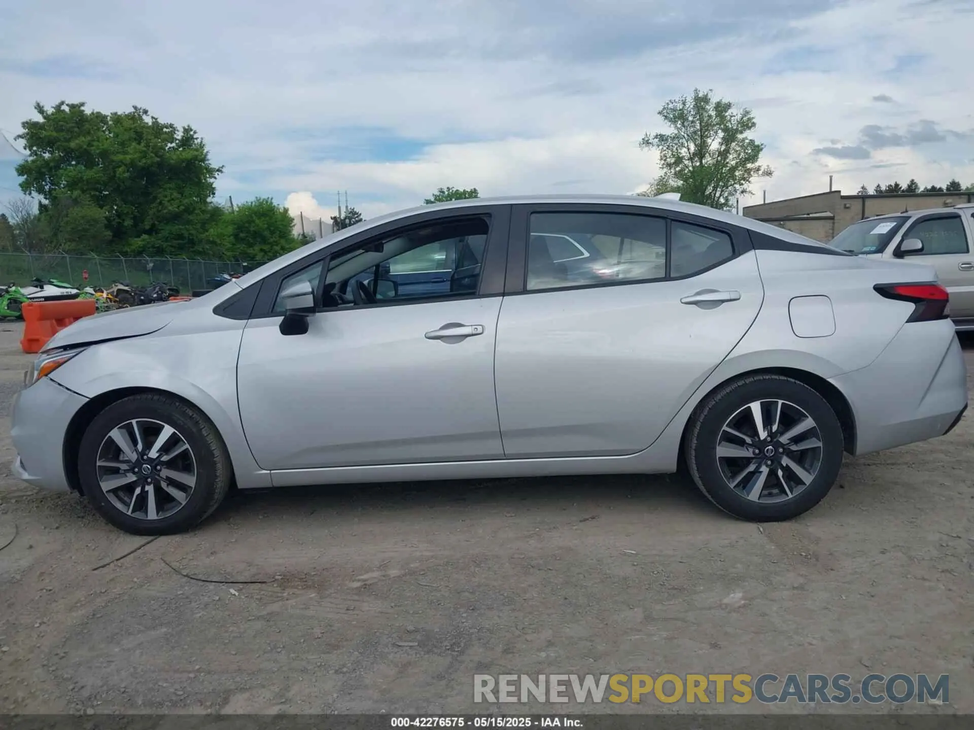 14 fotografías del automóvil dañado 3N1CN8EV8ML826396 NISSAN VERSA 2021